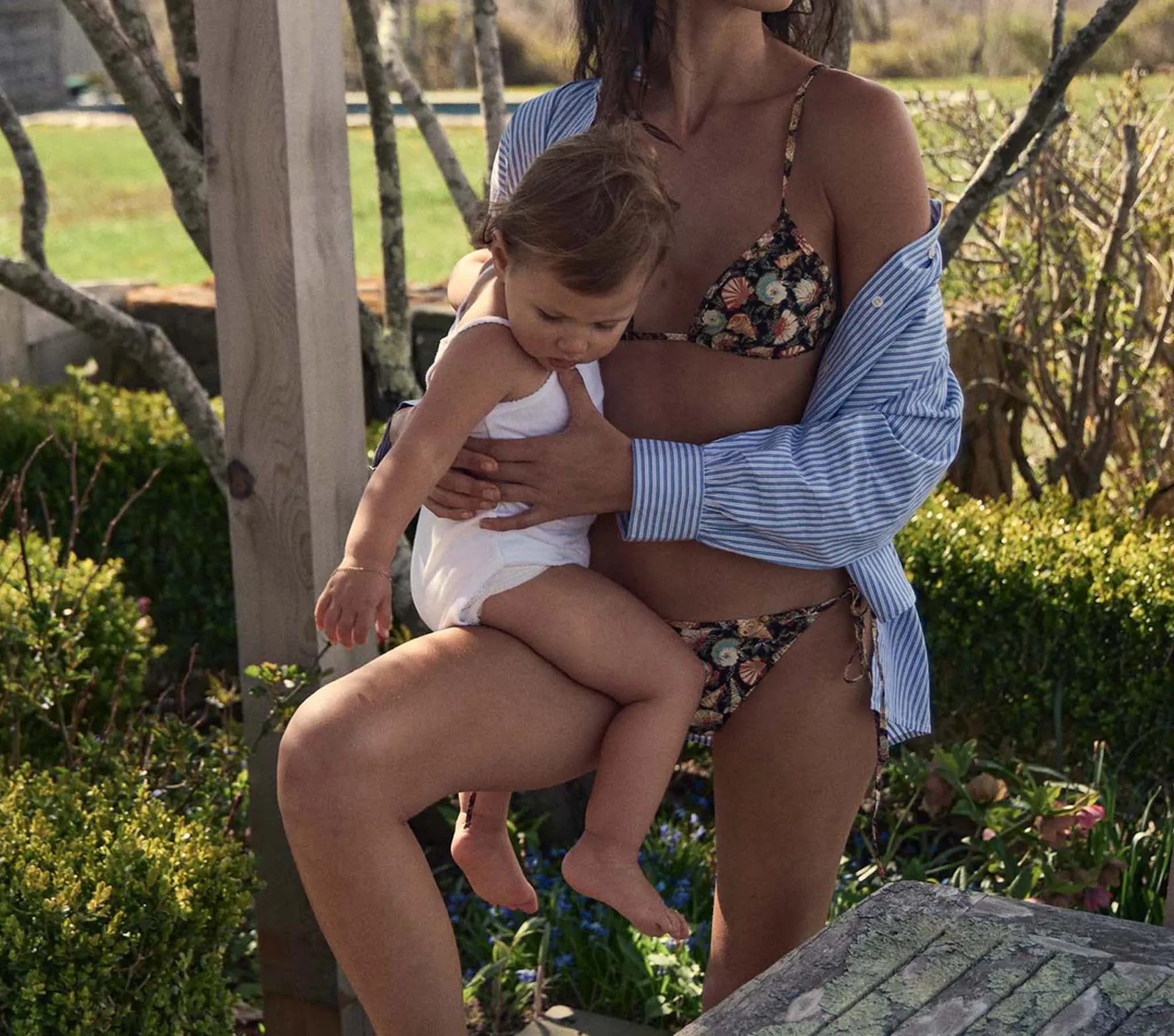 POSITANO BIKINI BOTTOM -- NOIR TRESORS DE LA MER sold by Doen product image thumbnail 2