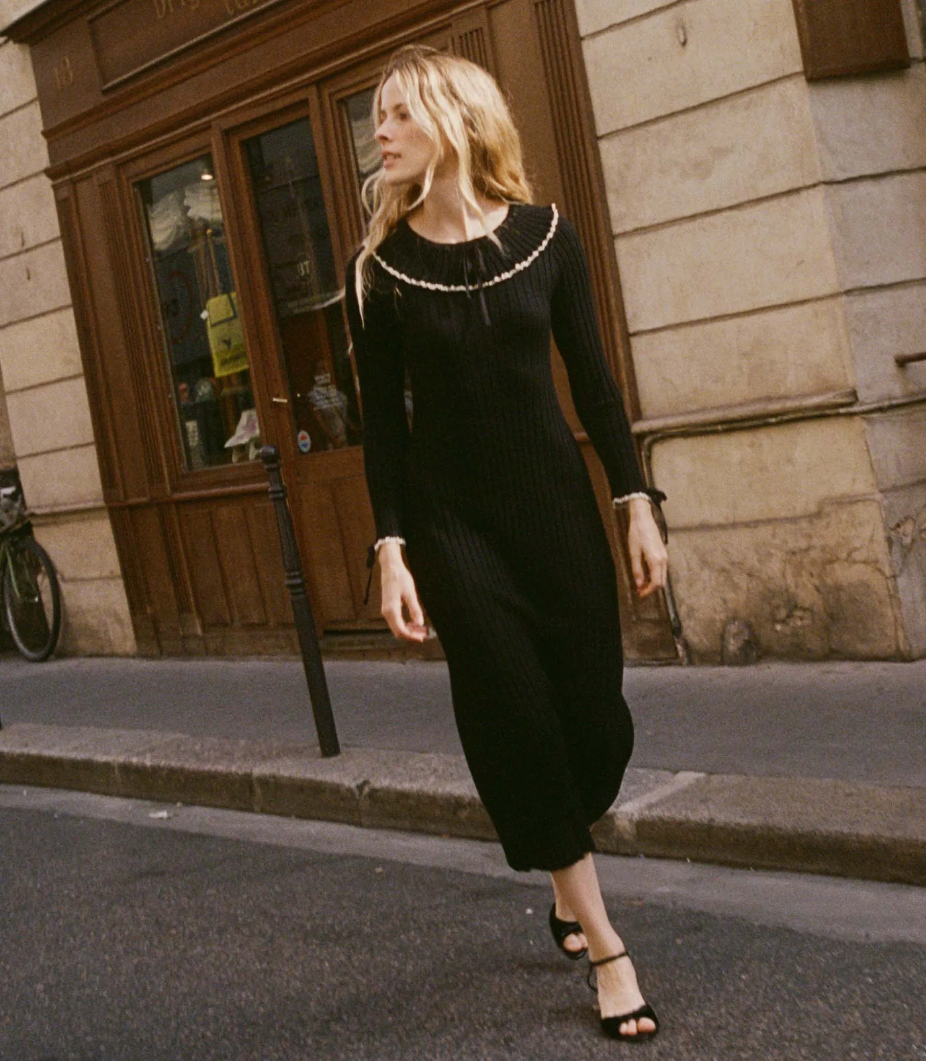 ROSAIRE DRESS -- BLACK sold by Doen product image thumbnail 3