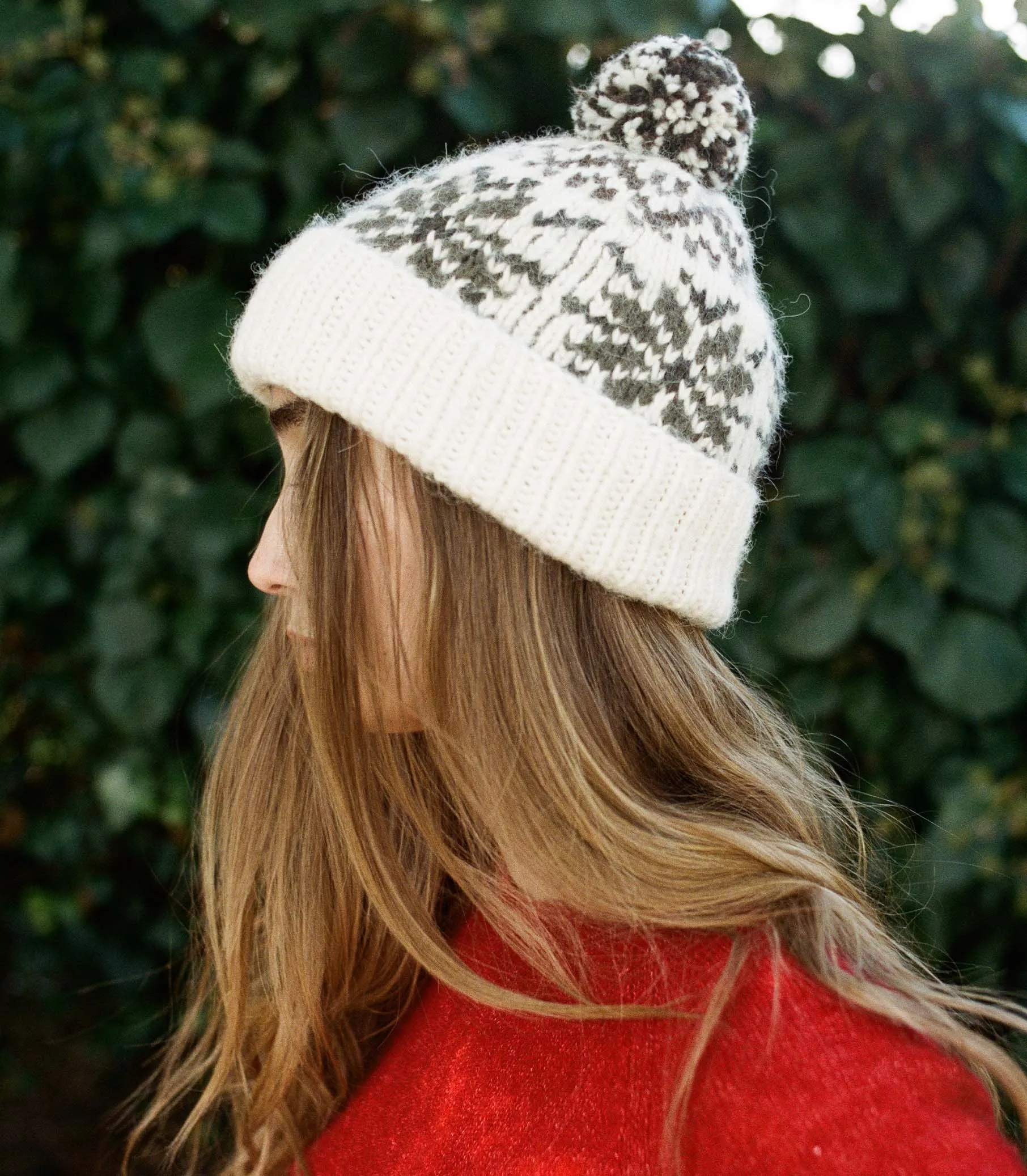 HMD -- SOMMET BEANIE -- ALPS FAIR ISLE sold by Doen