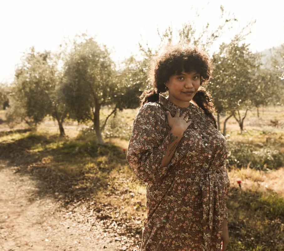 HMD -- PRESTON DRESS -- ARLENE'S FLOWERS sold by Doen