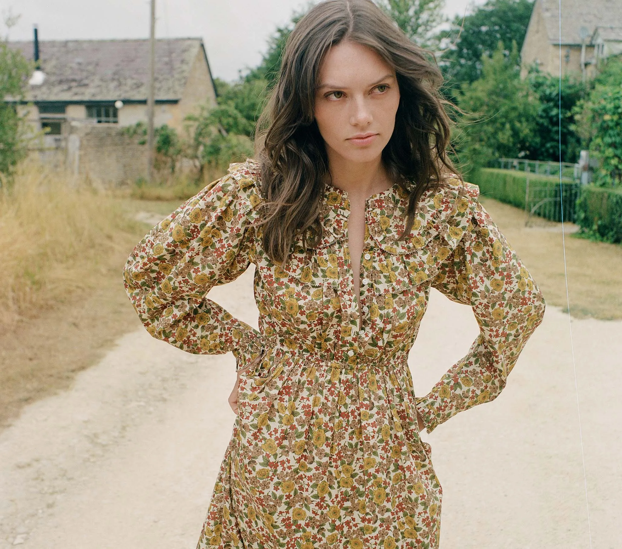 HMD -- LAURETTA DRESS -- JENNIFER SPRING FLORAL sold by Doen product image thumbnail 5
