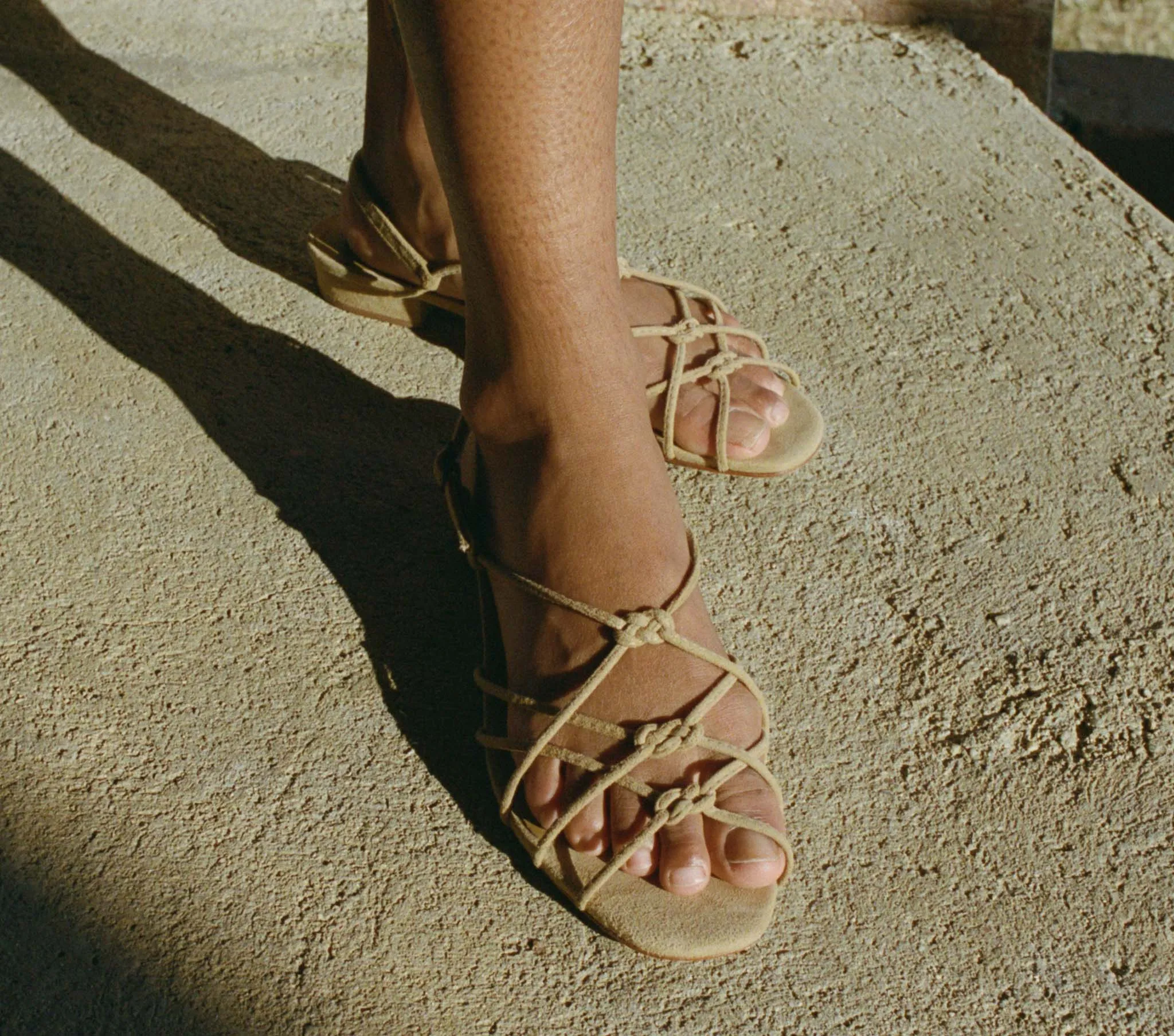 CORSICA SANDAL -- RAME SUEDE sold by Doen product image thumbnail 2