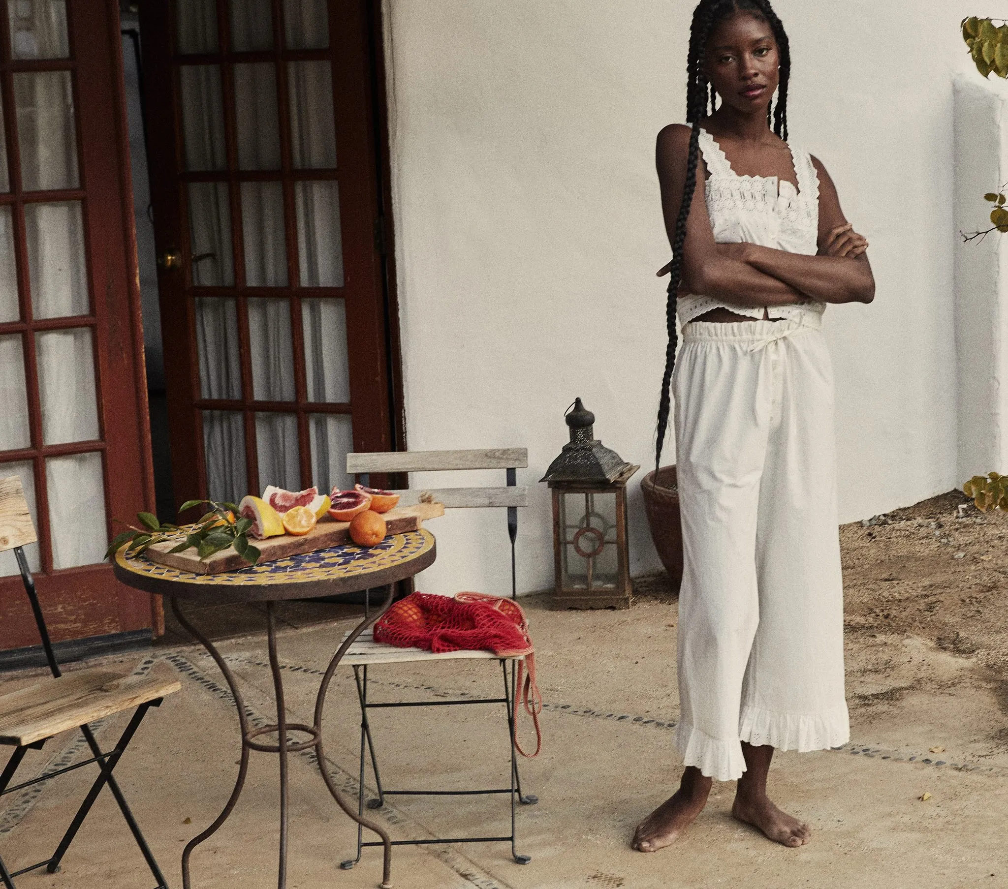 HMD -- ESTELLE TOP -- SALT sold by Doen product image thumbnail 3