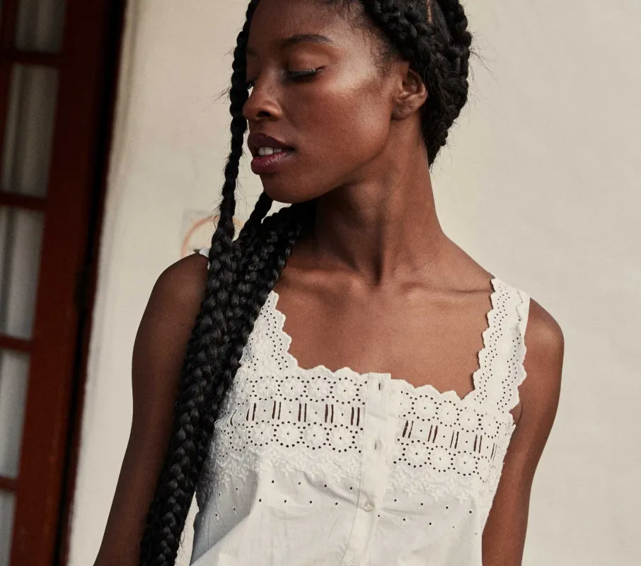 HMD -- ESTELLE TOP -- SALT sold by Doen