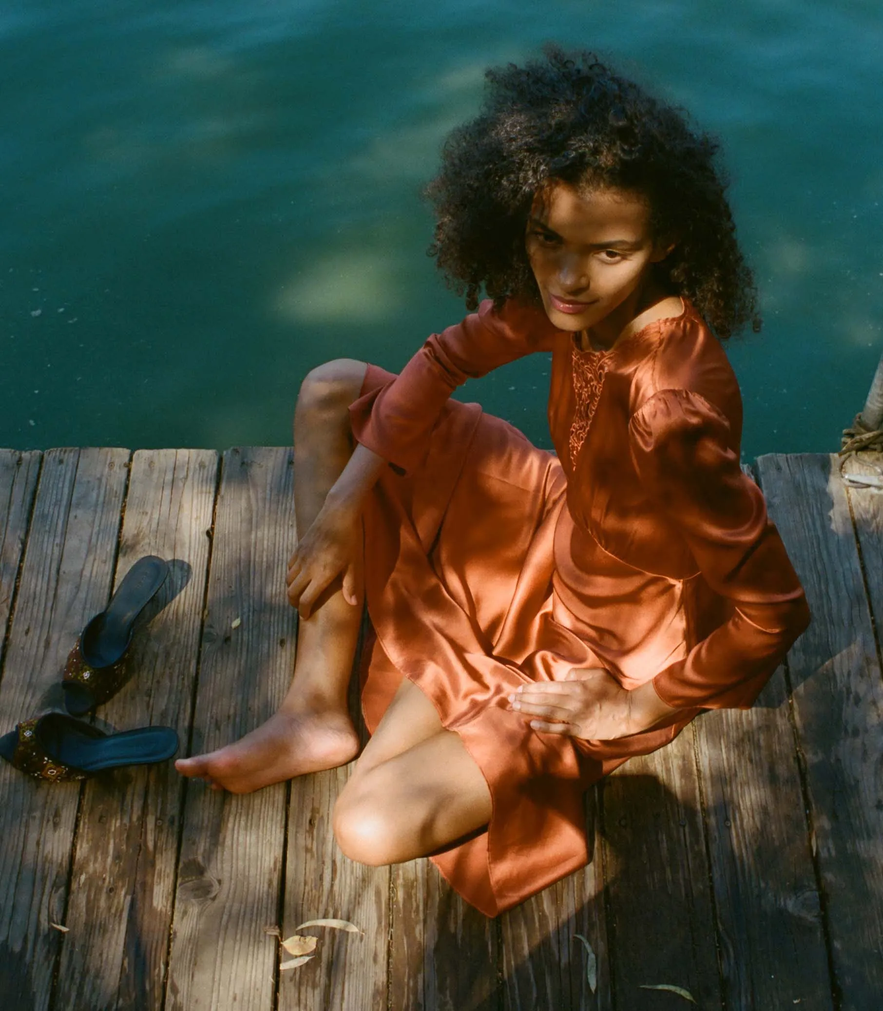 MELINDA DRESS -- EARTHEN sold by Doen product image thumbnail 2