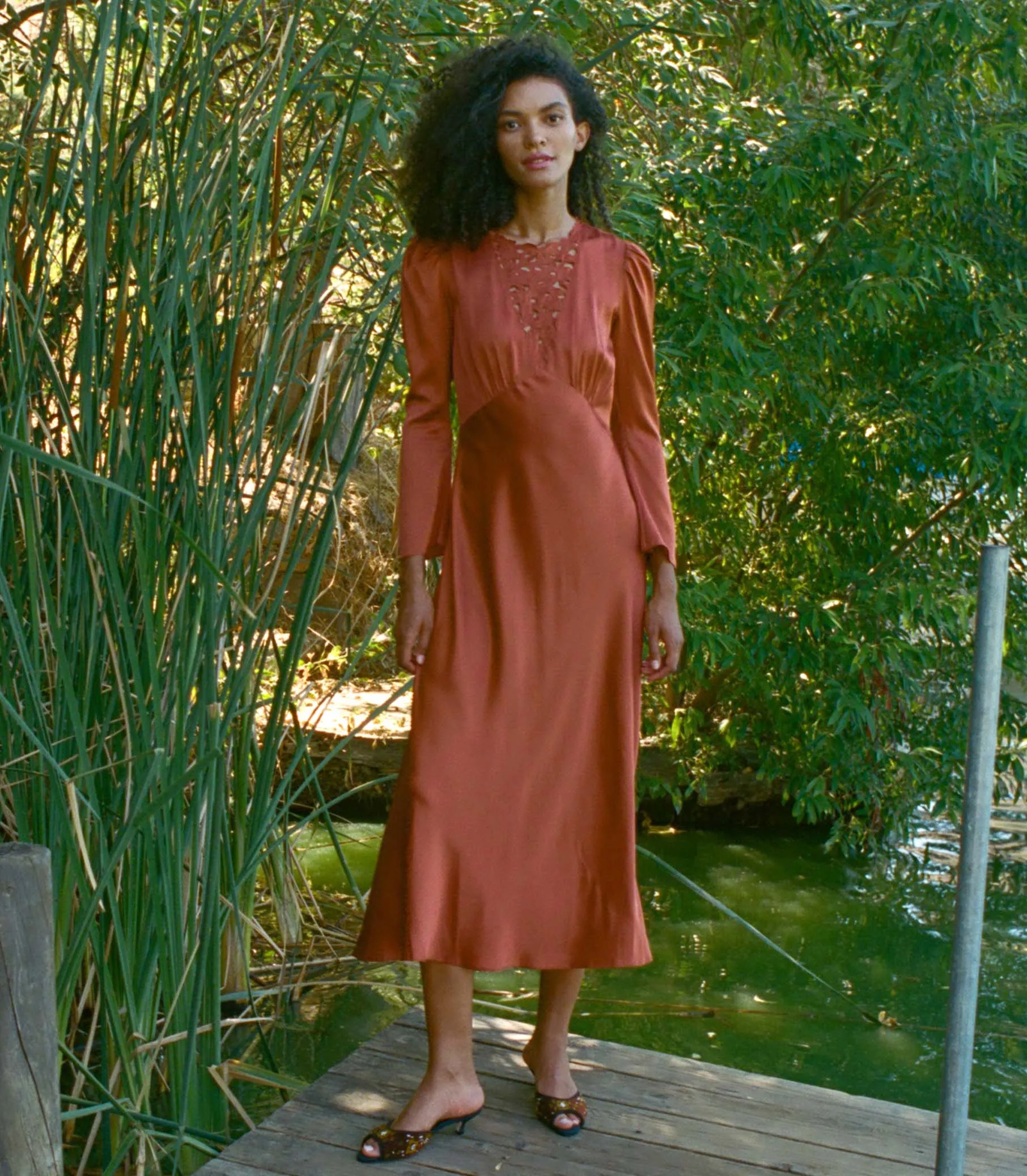 MELINDA DRESS -- EARTHEN sold by Doen product image thumbnail 5