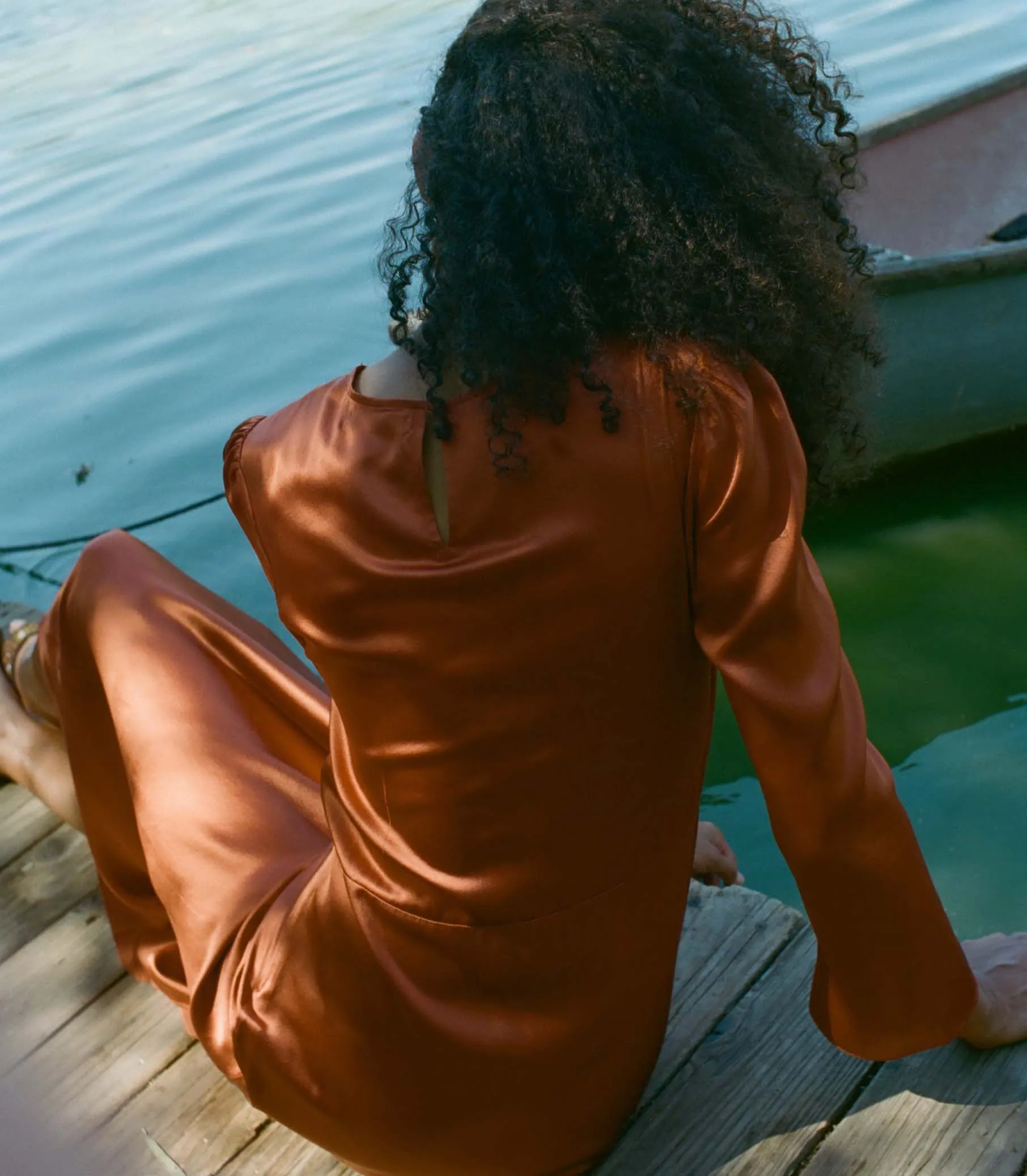 MELINDA DRESS -- EARTHEN sold by Doen product image thumbnail 4