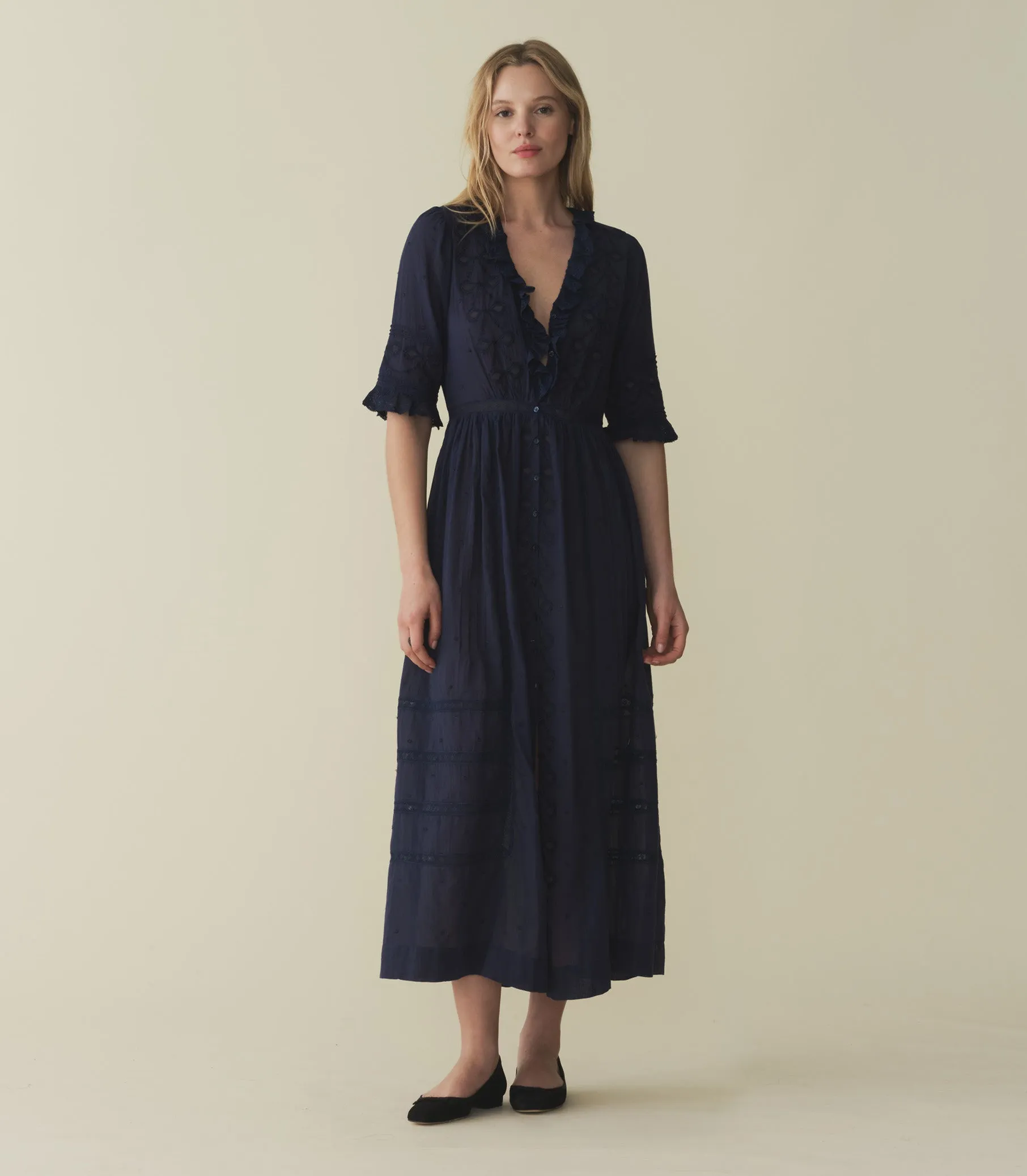 ROSABELLA DRESS -- ADRIATIC sold by Doen product image thumbnail 2