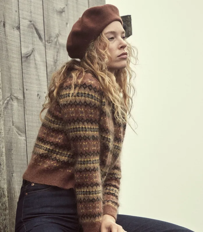 HMD -- GEORGIANNA BERET -- CAMEL sold by Doen