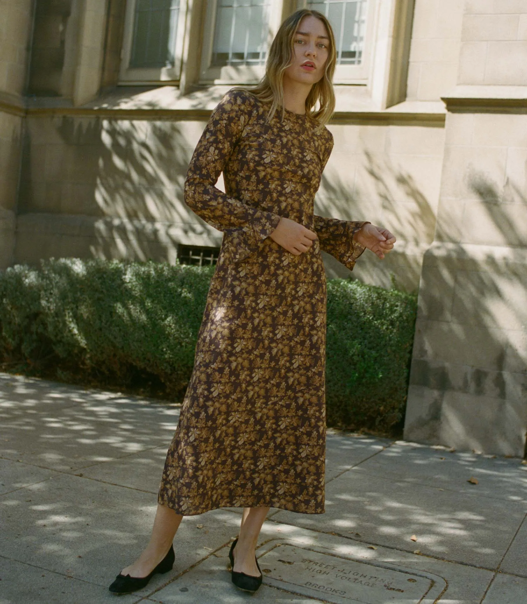 AMANDE DRESS -- FERN GROVE FLORAL sold by Doen