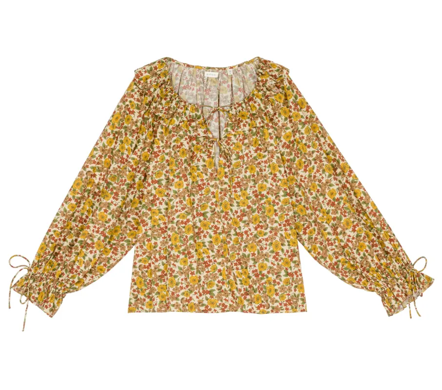 HMD -- ANSEL TOP -- JENNIFER SPRING FLORAL sold by Doen