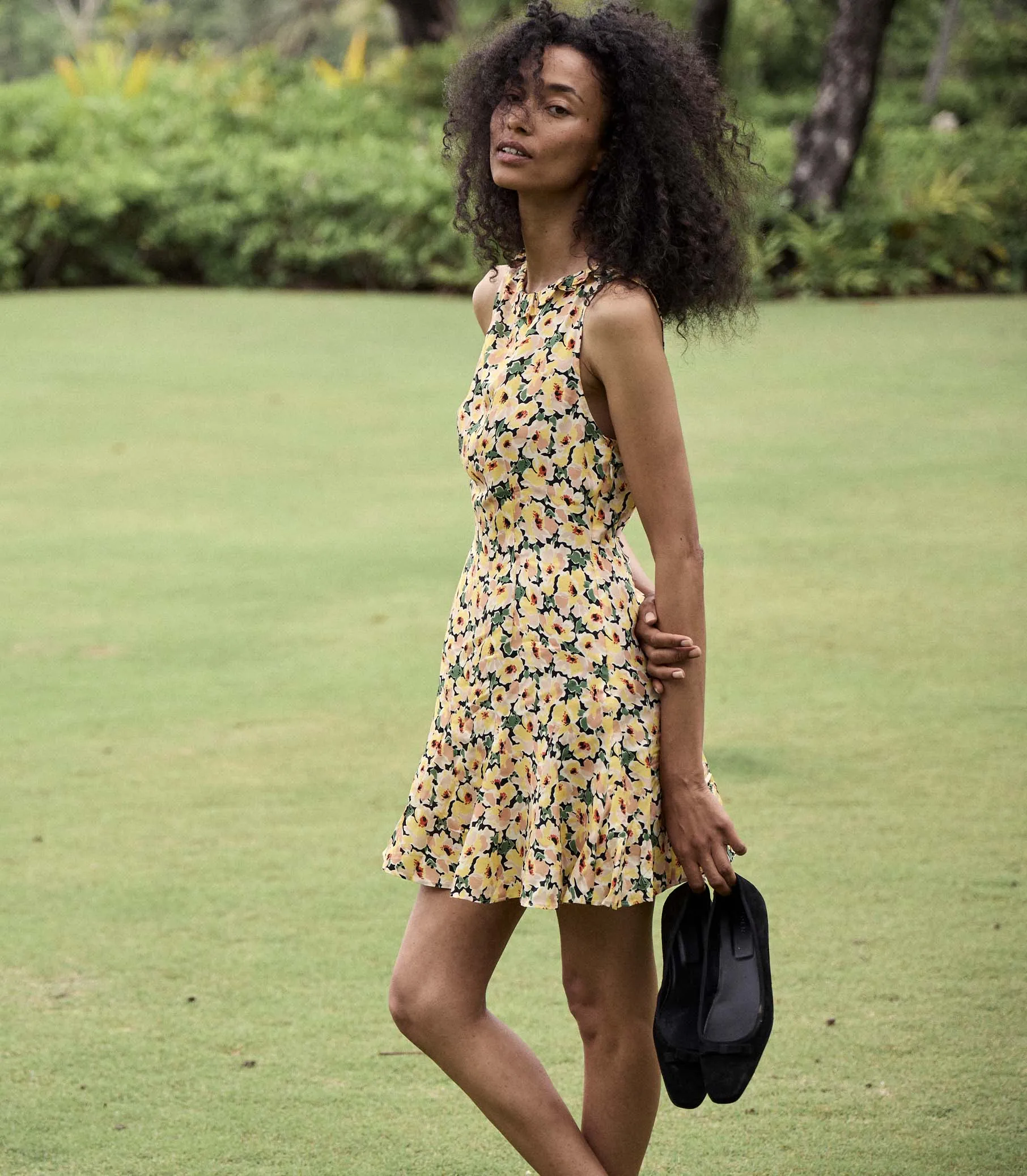 MESSINA DRESS -- ANEMONE GARDEN sold by Doen