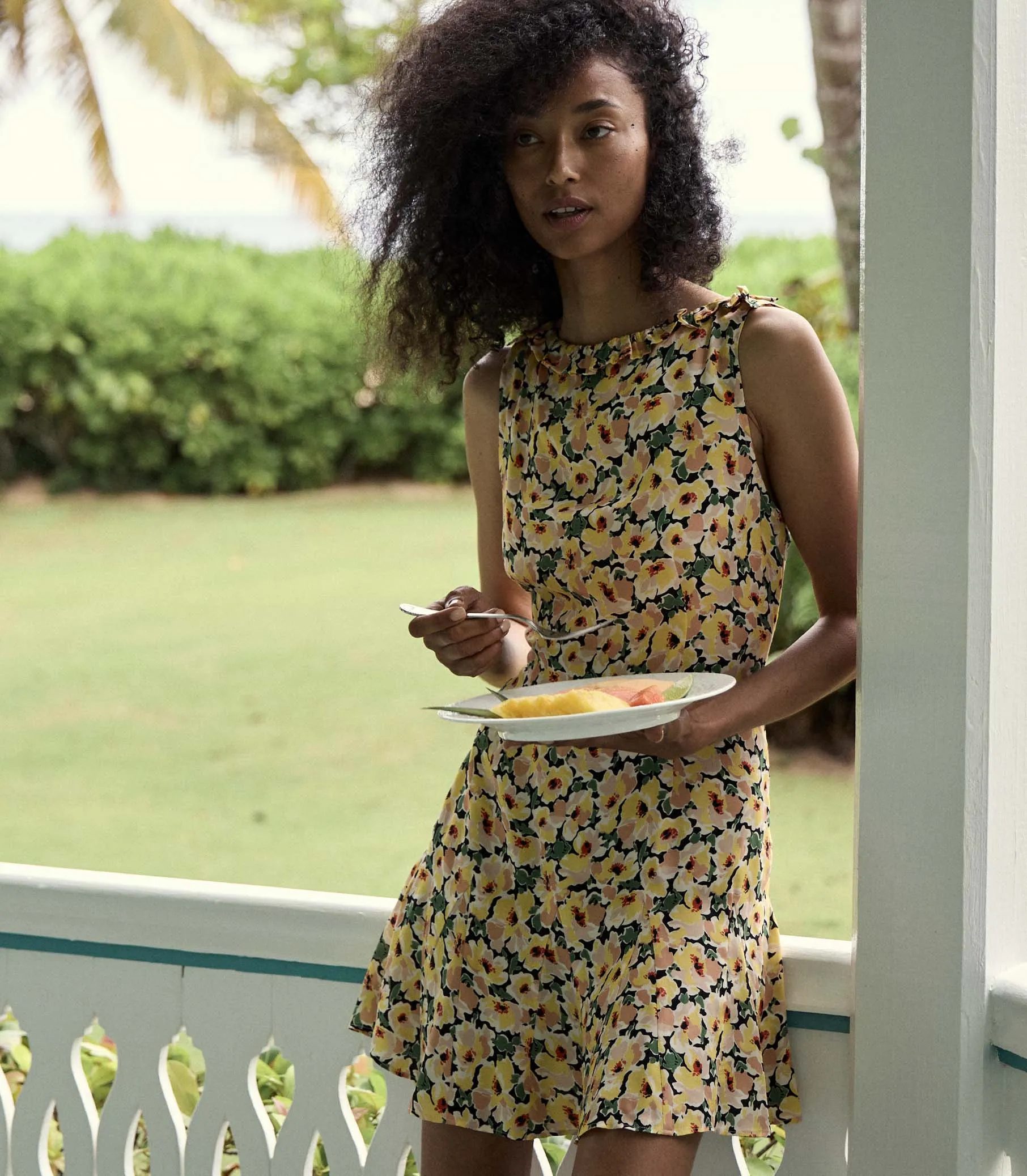 MESSINA DRESS -- ANEMONE GARDEN sold by Doen product image thumbnail 2