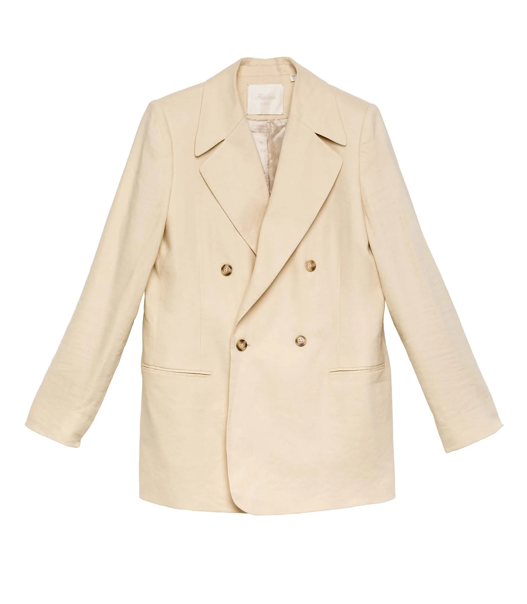DANTON BLAZER -- BUTTER KHAKI sold by Doen product image thumbnail 5