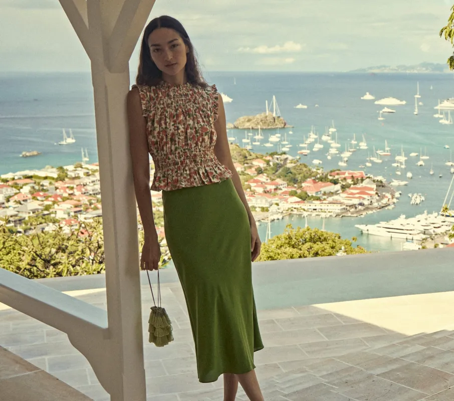 HMD -- NINA TOP -- LYDDEN GARDEN sold by Doen