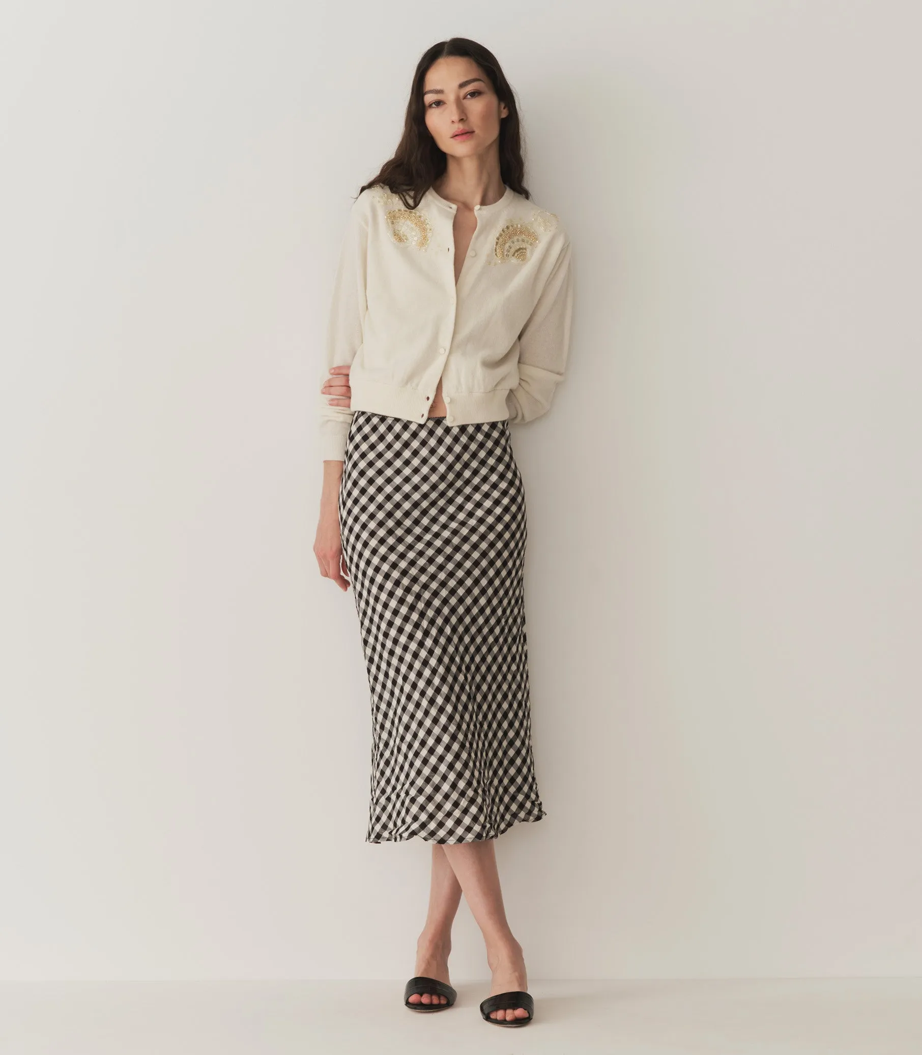 ANDRINA CARDIGAN -- EGGSHELL sold by Doen product image thumbnail 3