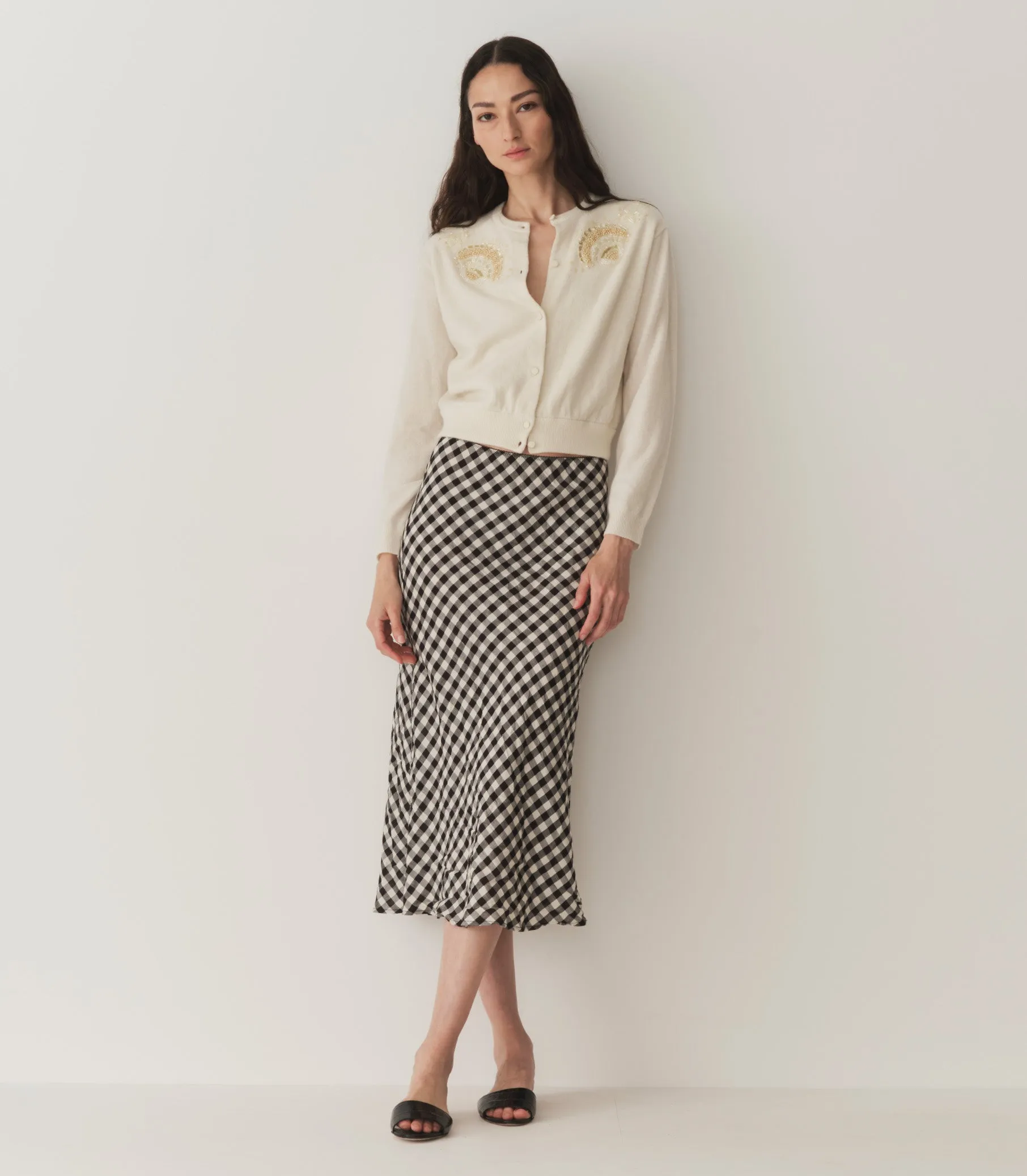 ANDRINA CARDIGAN -- EGGSHELL sold by Doen product image thumbnail 4