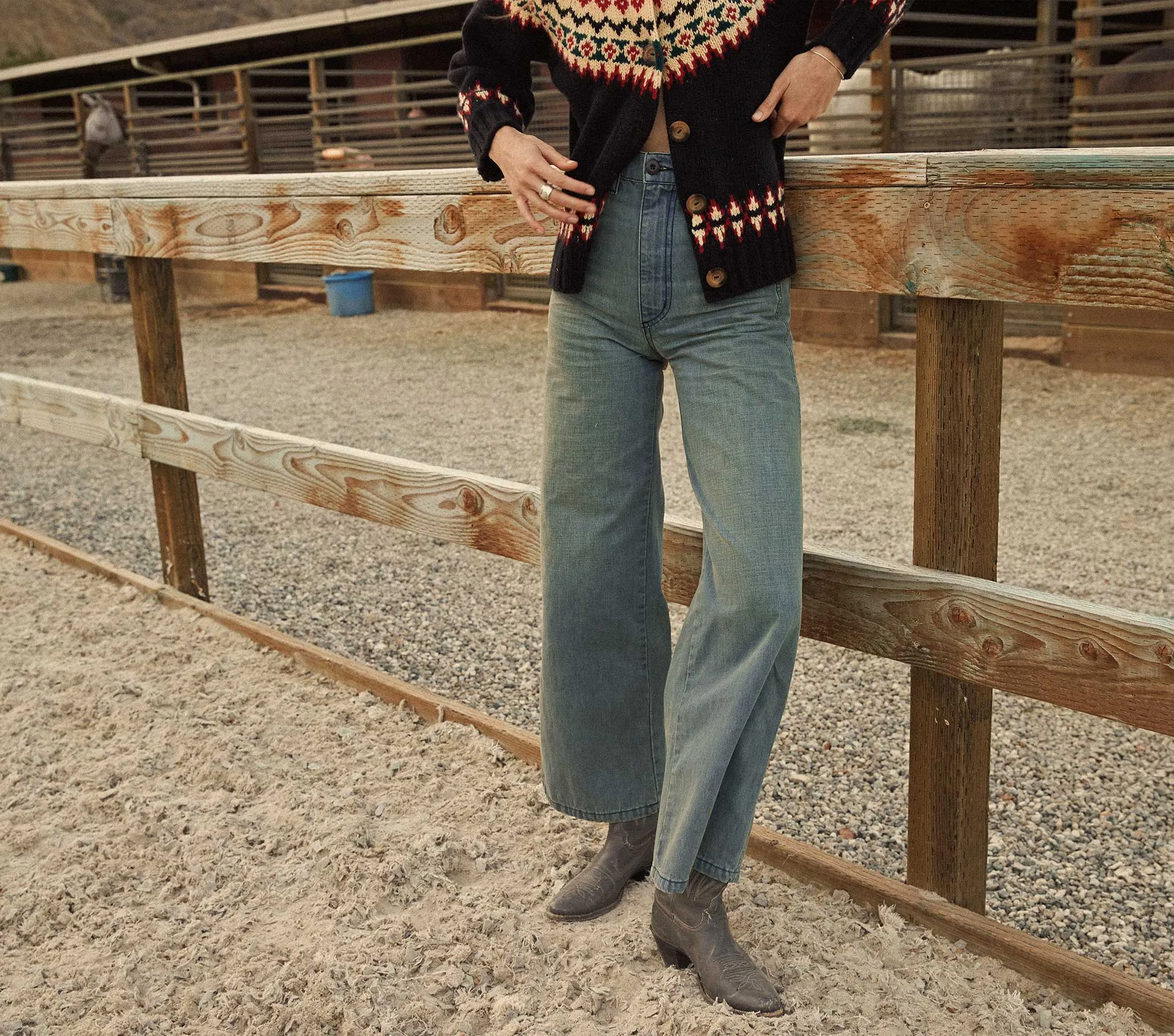 HMD -- MERCER JEAN -- LA ROCHELLE WASH sold by Doen