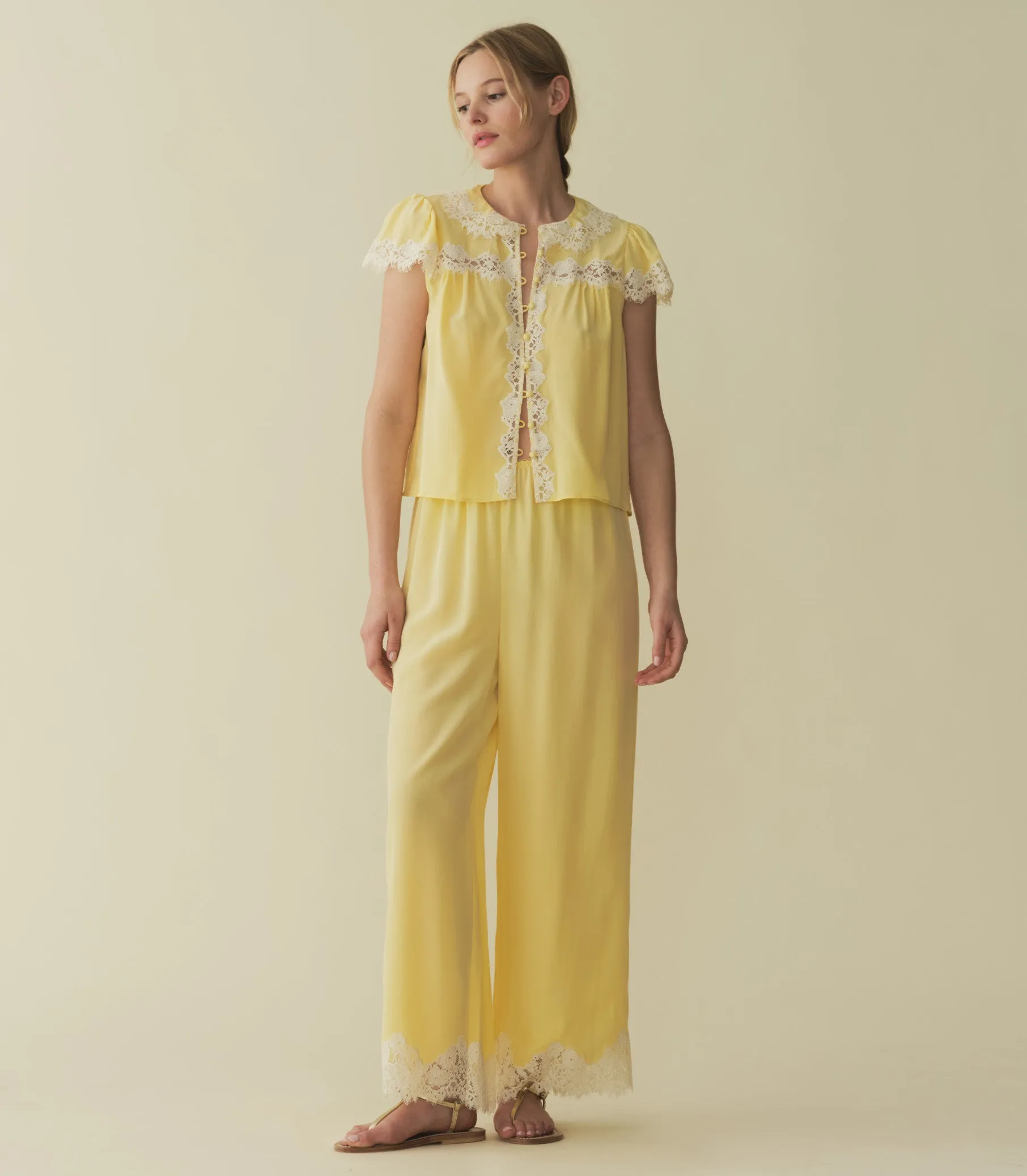 JOSEPHINE TOP -- YELLOW ROSE sold by Doen product image thumbnail 2
