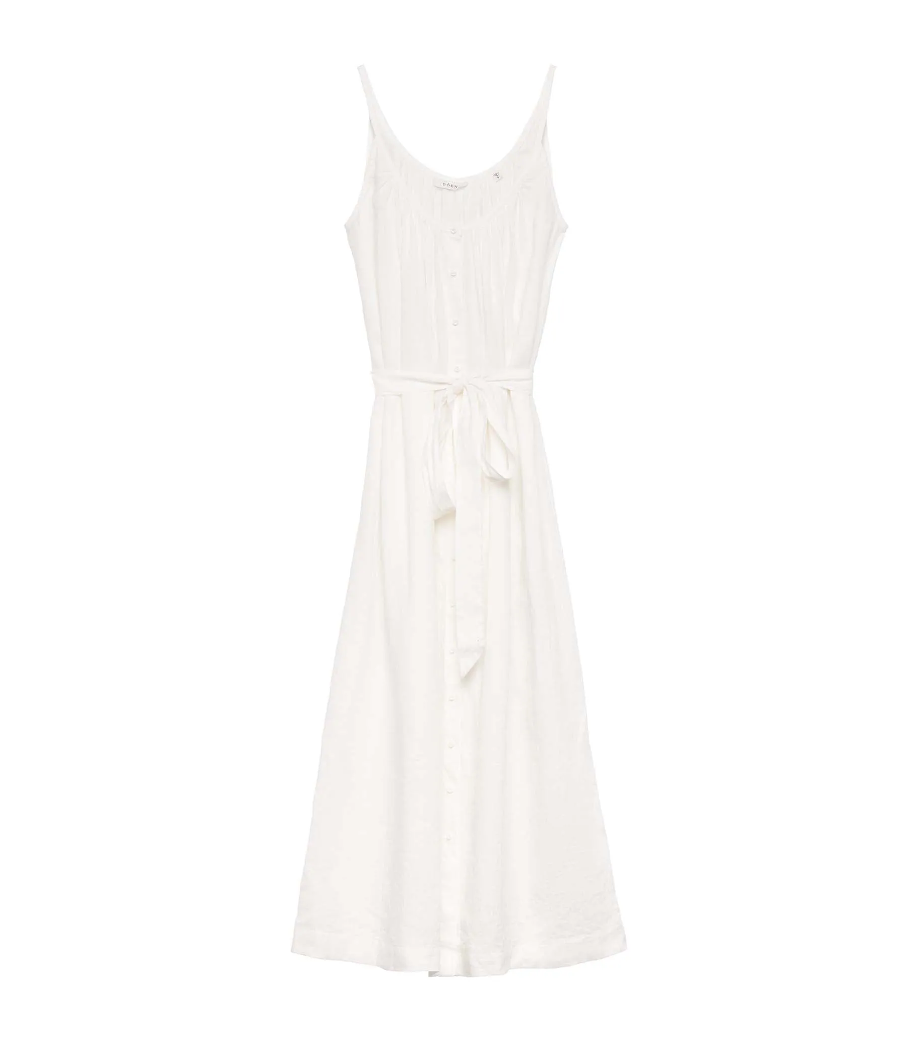 NEVITA LINEN DRESS -- SALT sold by Doen product image thumbnail 4