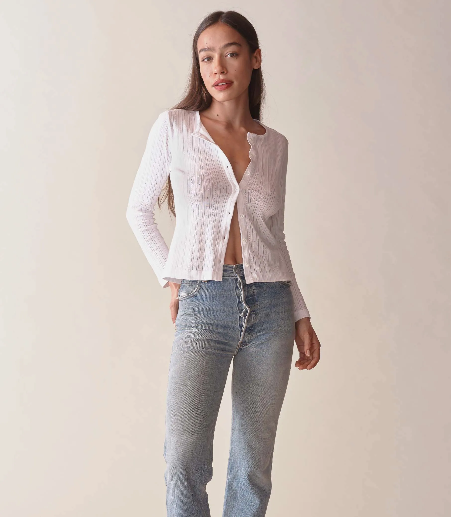 AMELIE TEE -- SALT sold by Doen product image thumbnail 4