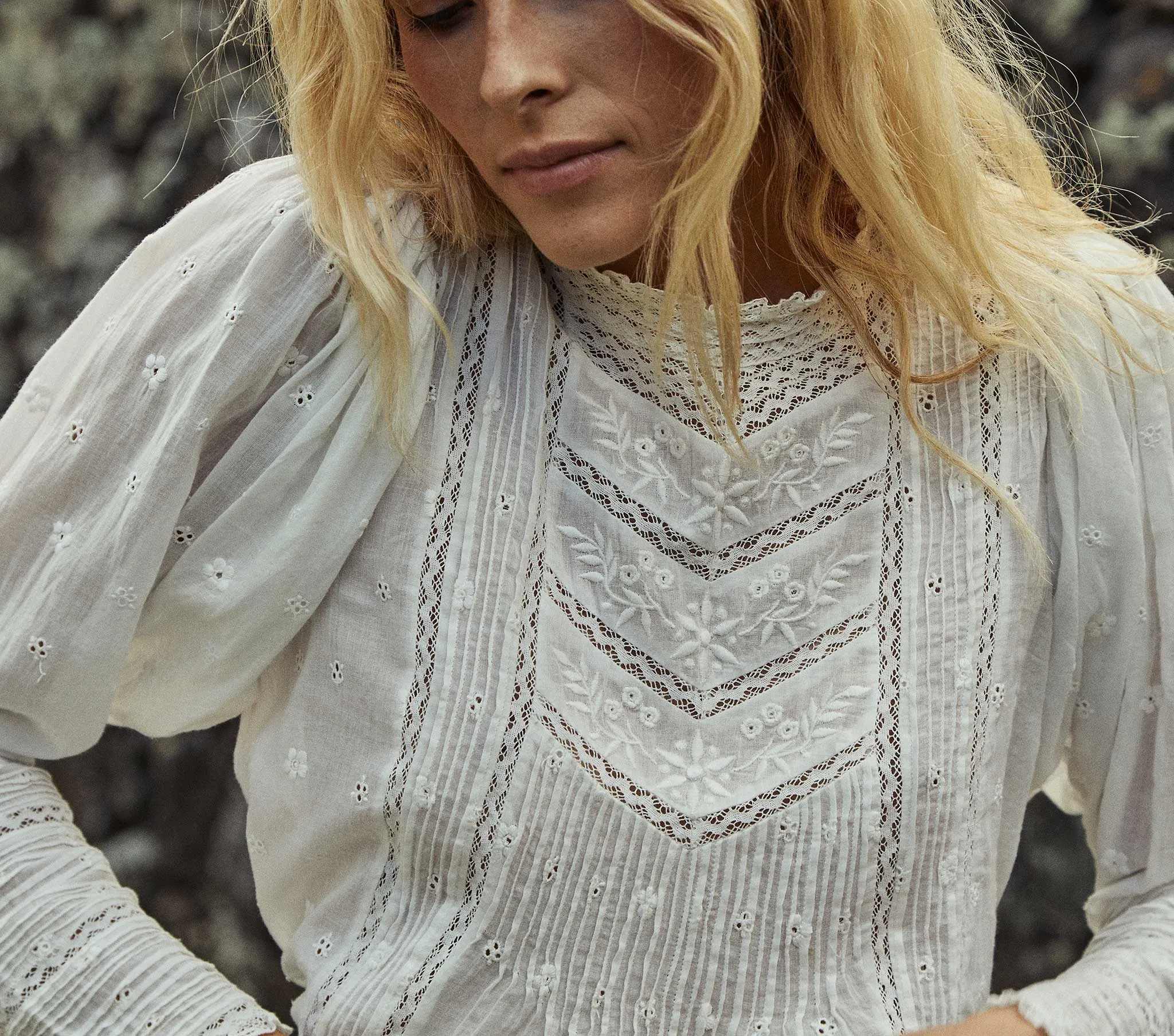 HMD -- EDNA TOP -- SALT sold by Doen product image thumbnail 5