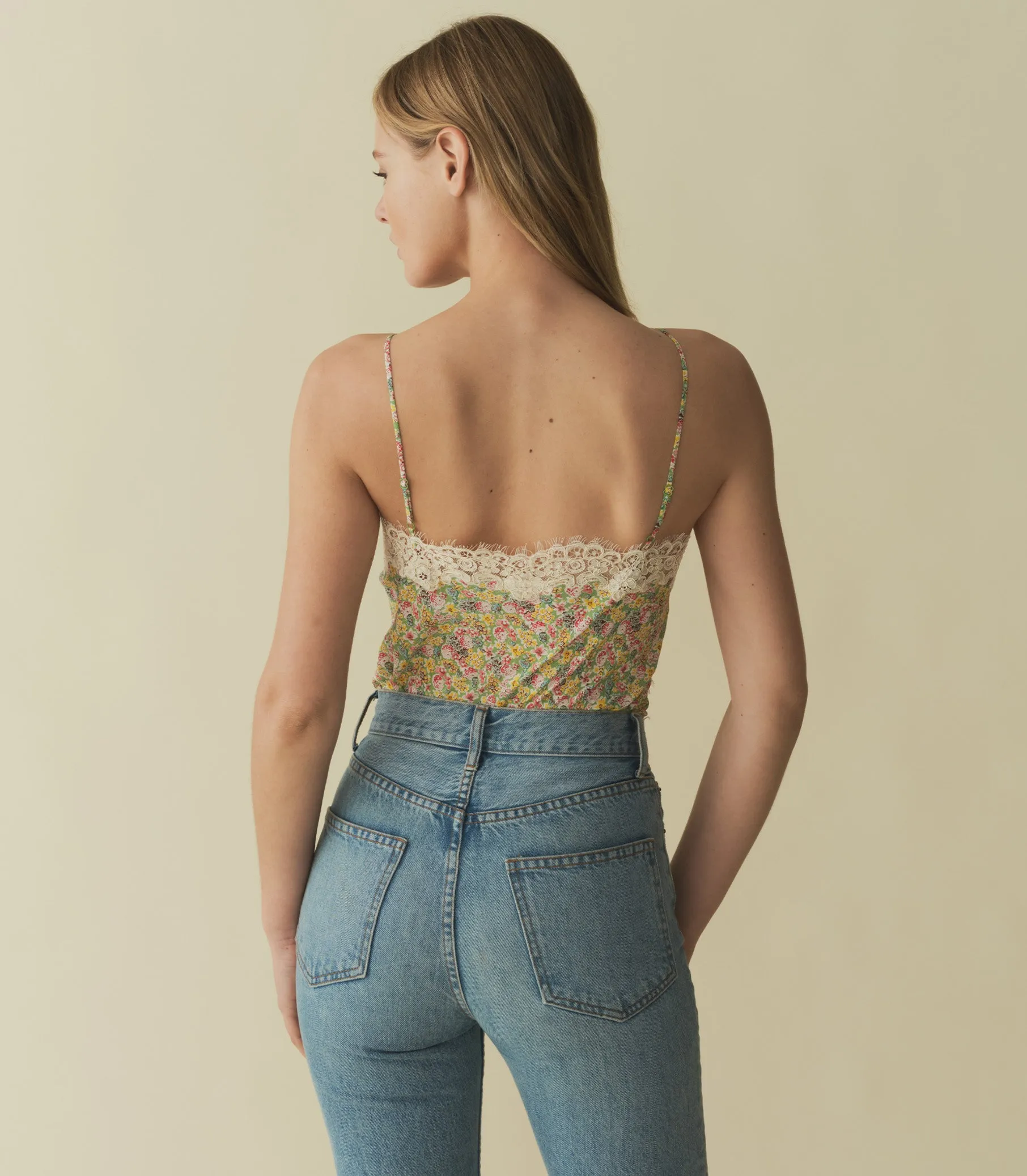 NERIA TOP -- CHRYSANTHEMUM SKY FLORAL sold by Doen product image thumbnail 4