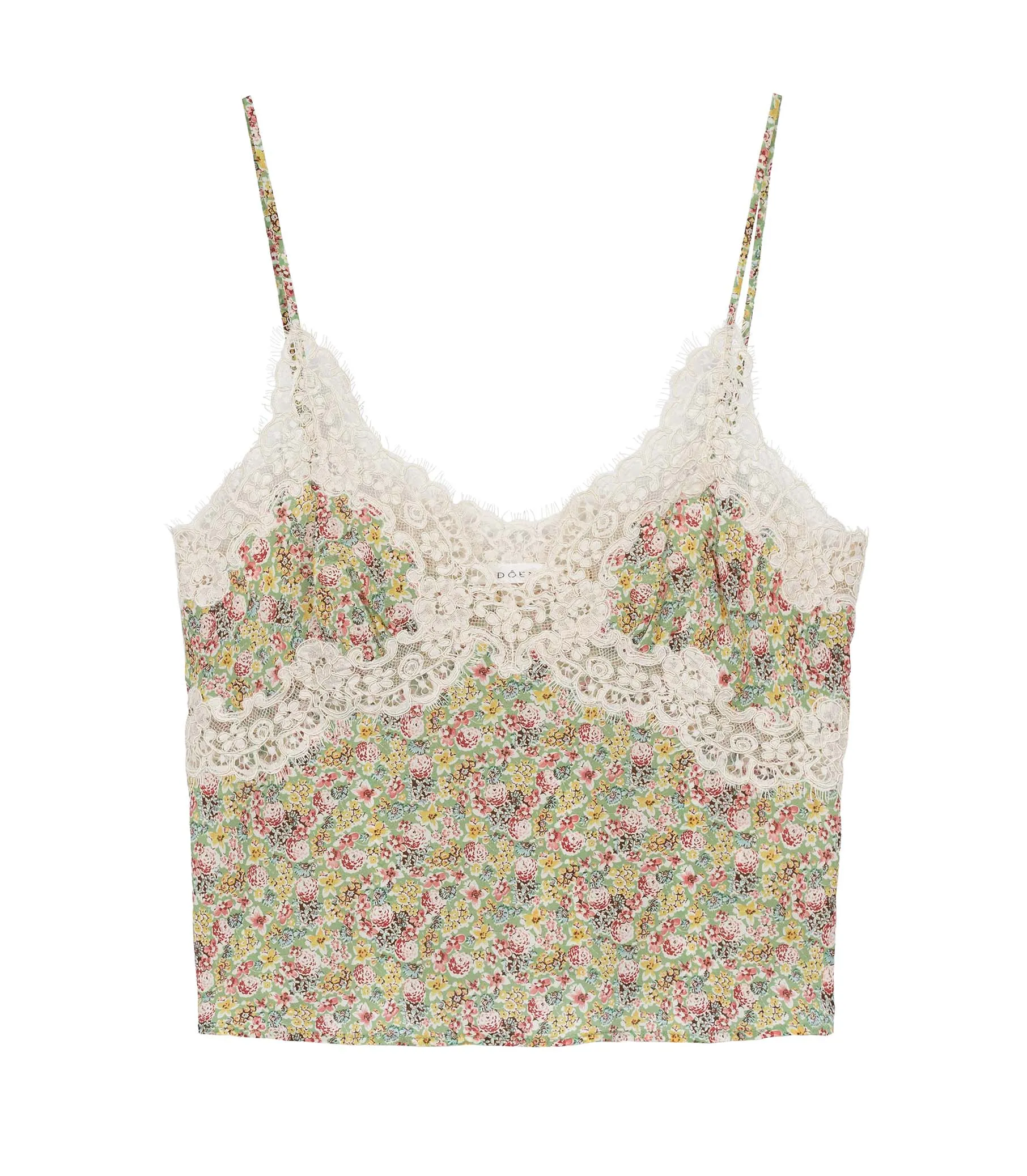 NERIA TOP -- CHRYSANTHEMUM SKY FLORAL sold by Doen product image thumbnail 5