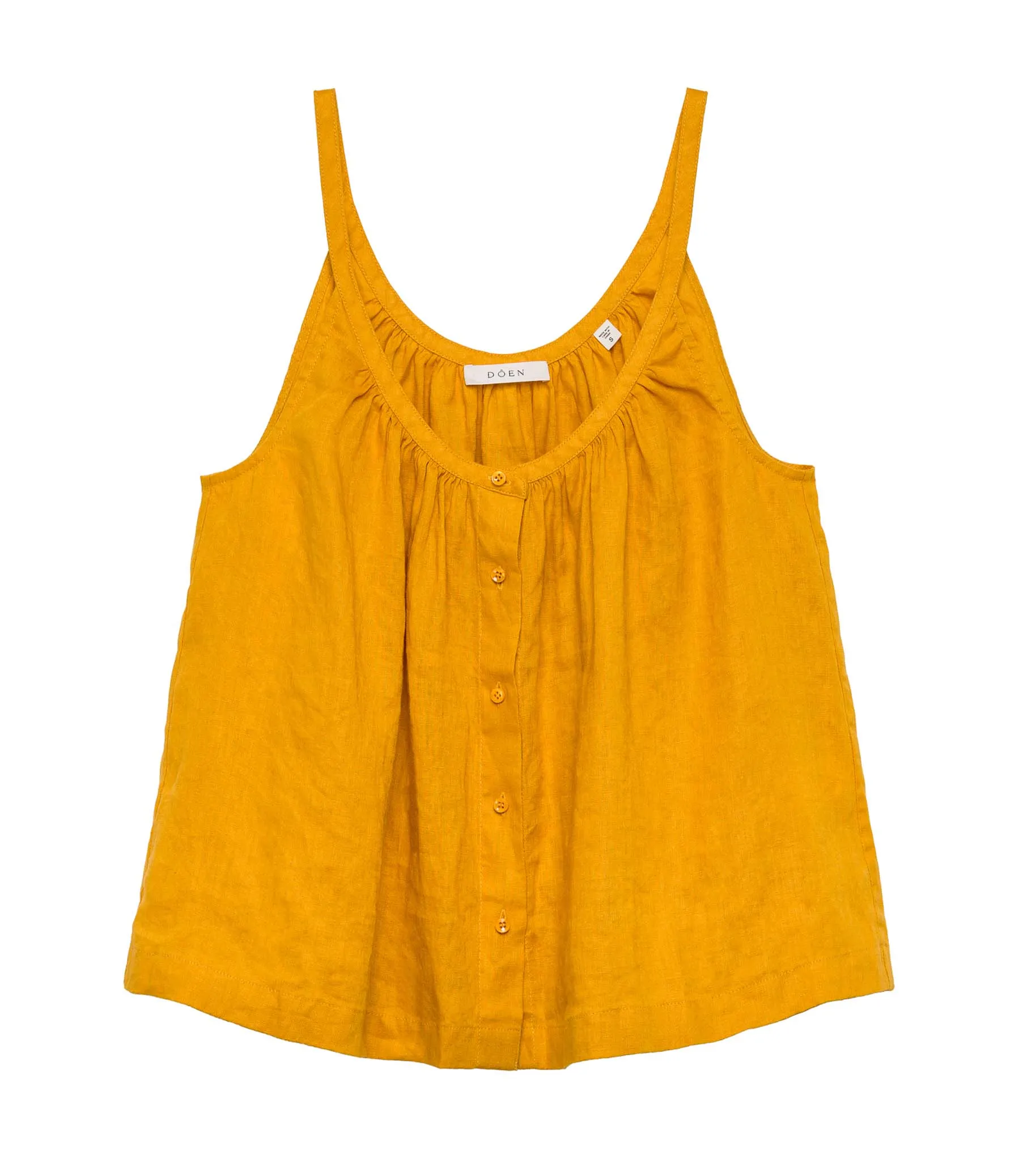 NALINA LINEN TOP -- SUNFLOWER sold by Doen product image thumbnail 4