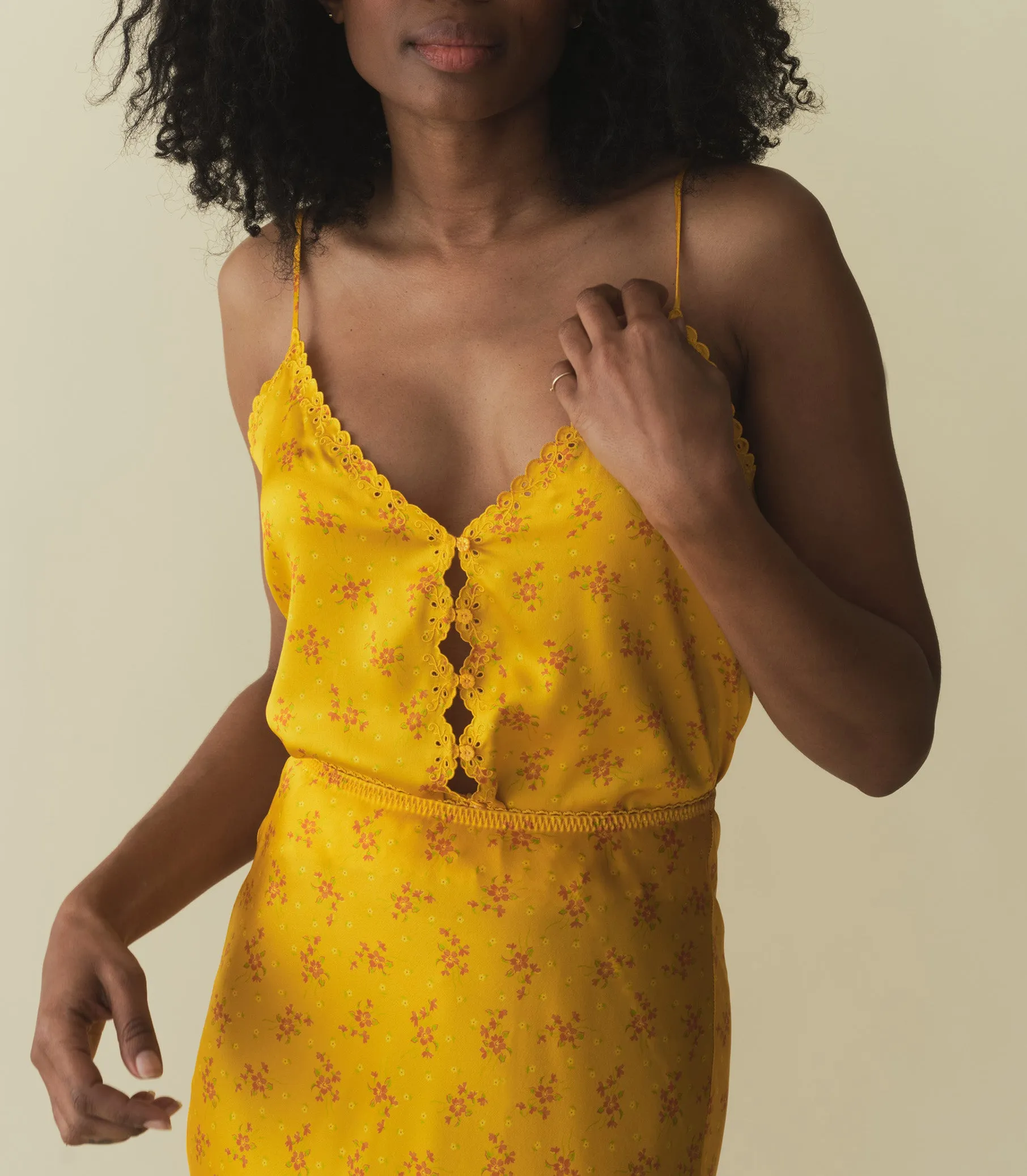 ELOWEN SKIRT -- GOLDENROD HILLSIDE HEATHER sold by Doen product image thumbnail 3