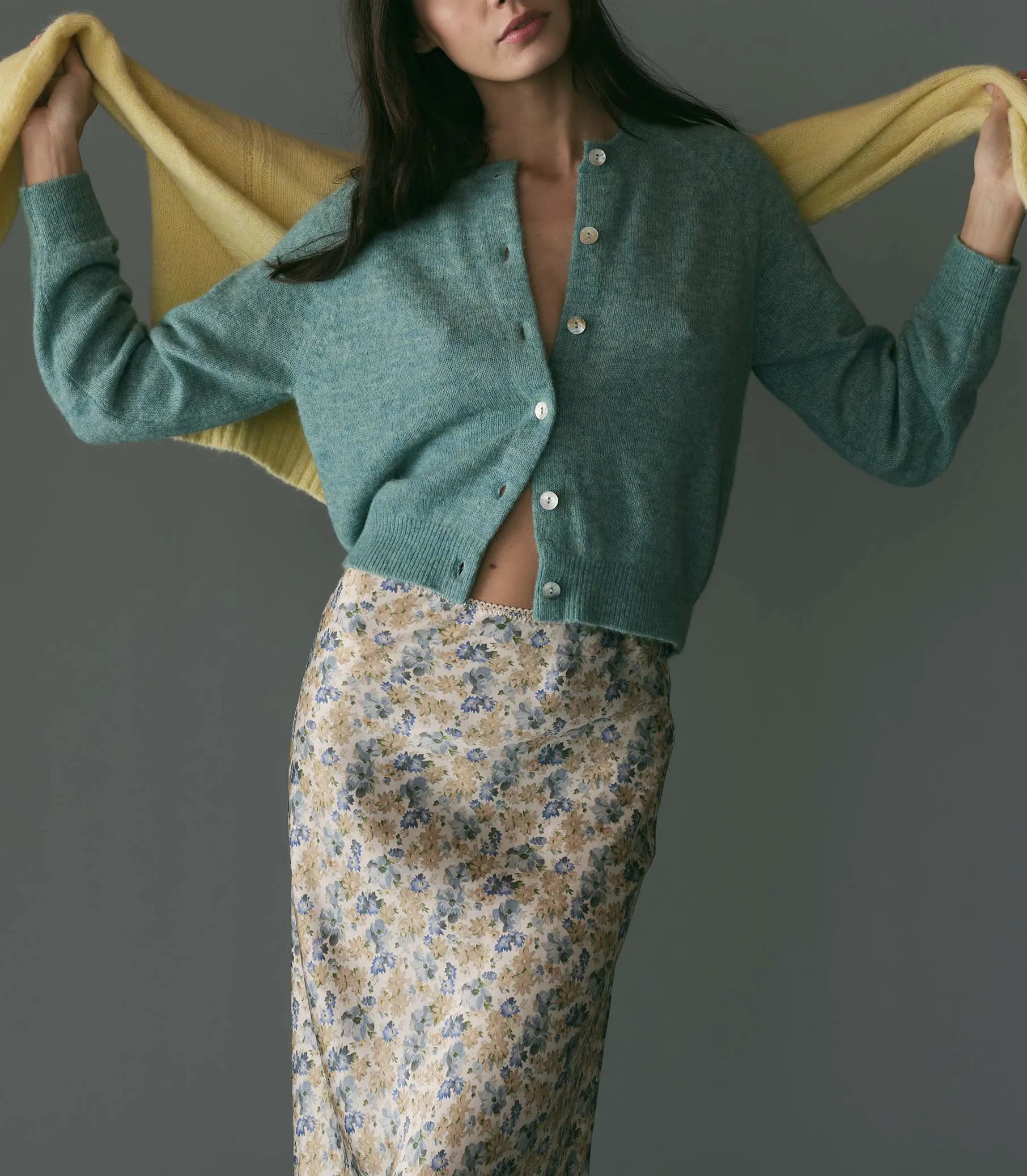 ELOWEN SKIRT -- BLEU WILDFLOWER THICKET sold by Doen product image thumbnail 4