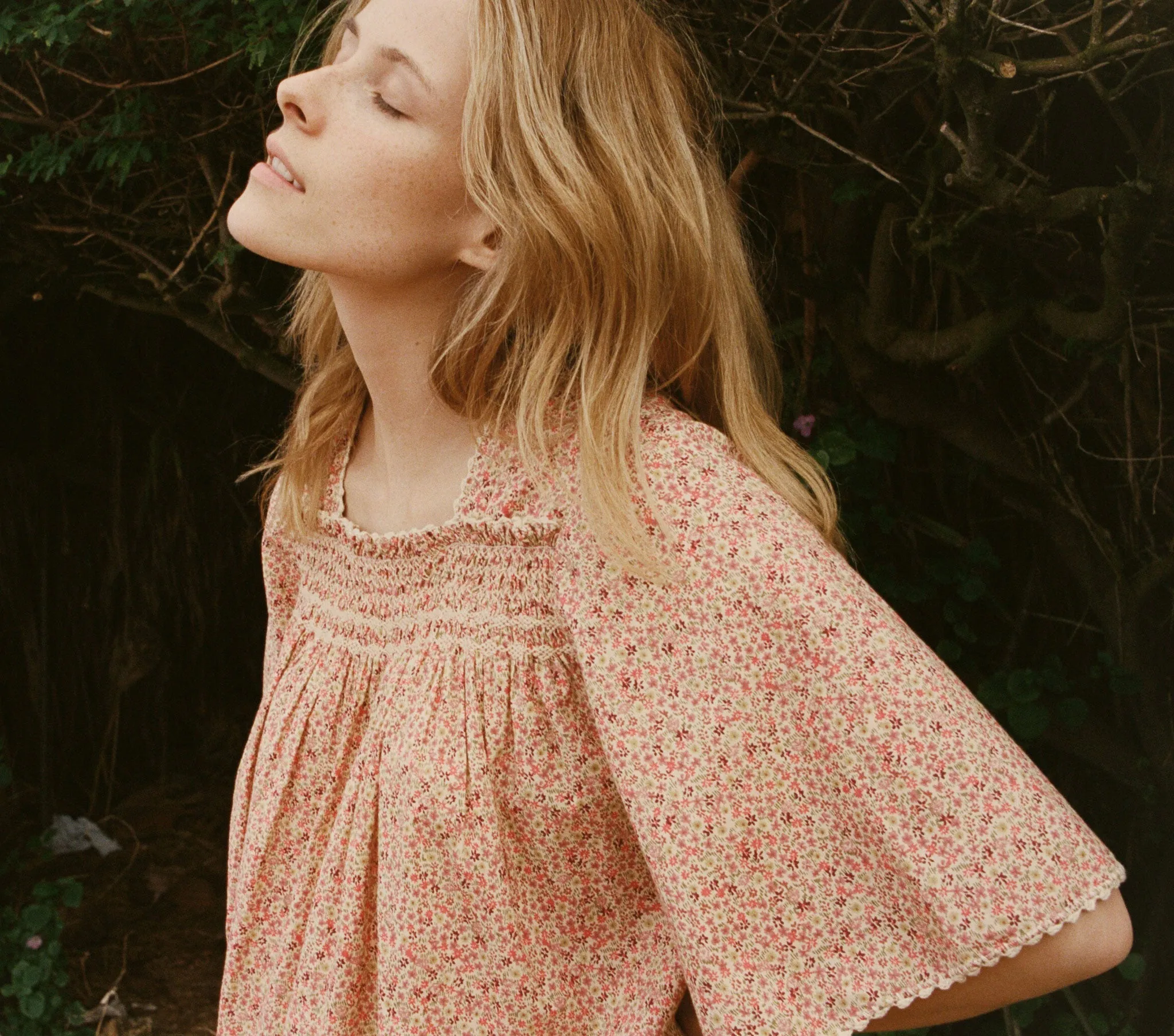 HMD -- ROSEMARY DRESS -- DUSTY PINK sold by Doen product image thumbnail 5