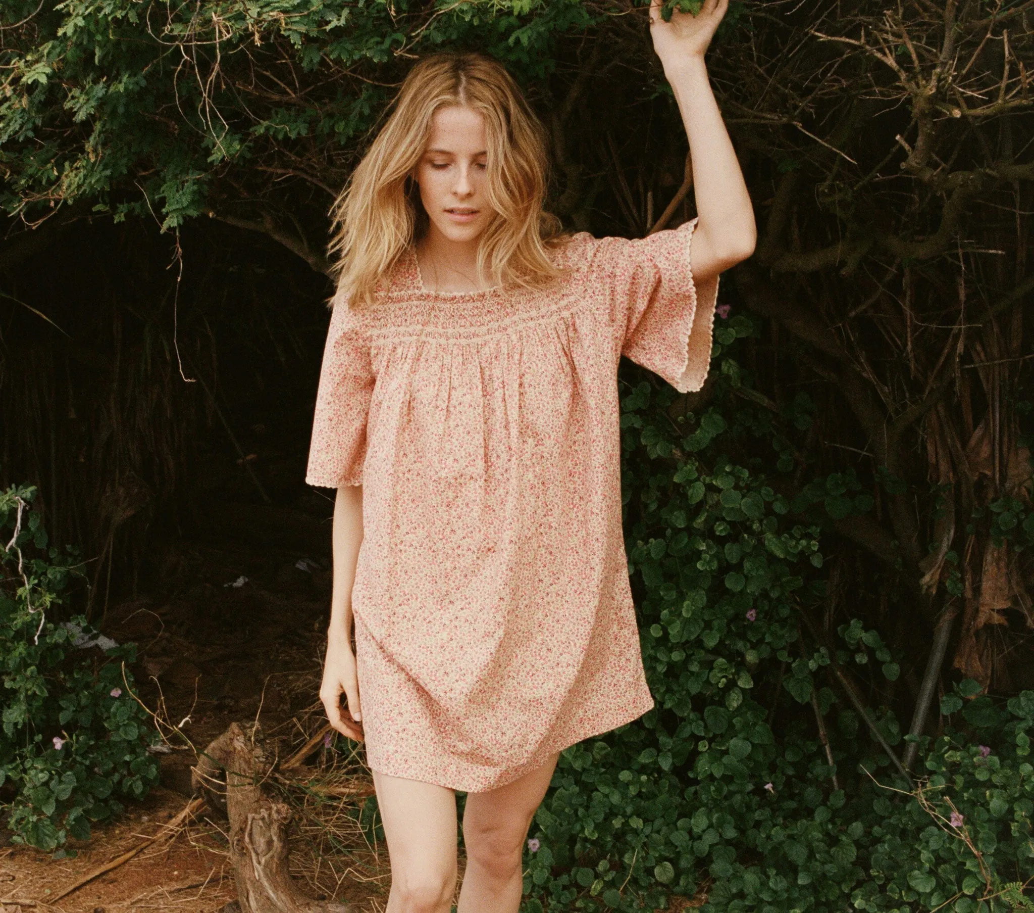 HMD -- ROSEMARY DRESS -- DUSTY PINK sold by Doen product image thumbnail 3