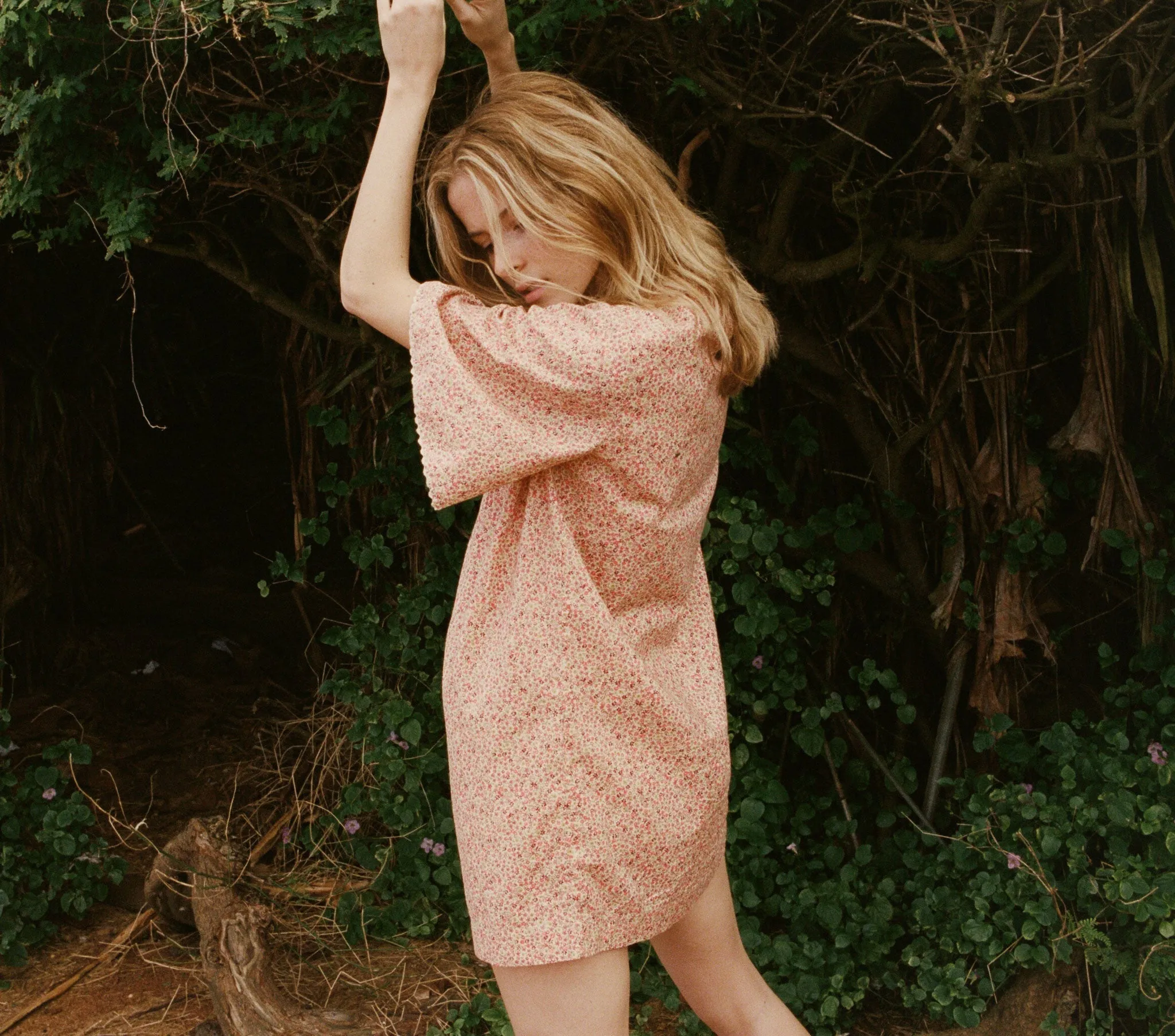 HMD -- ROSEMARY DRESS -- DUSTY PINK sold by Doen product image thumbnail 4