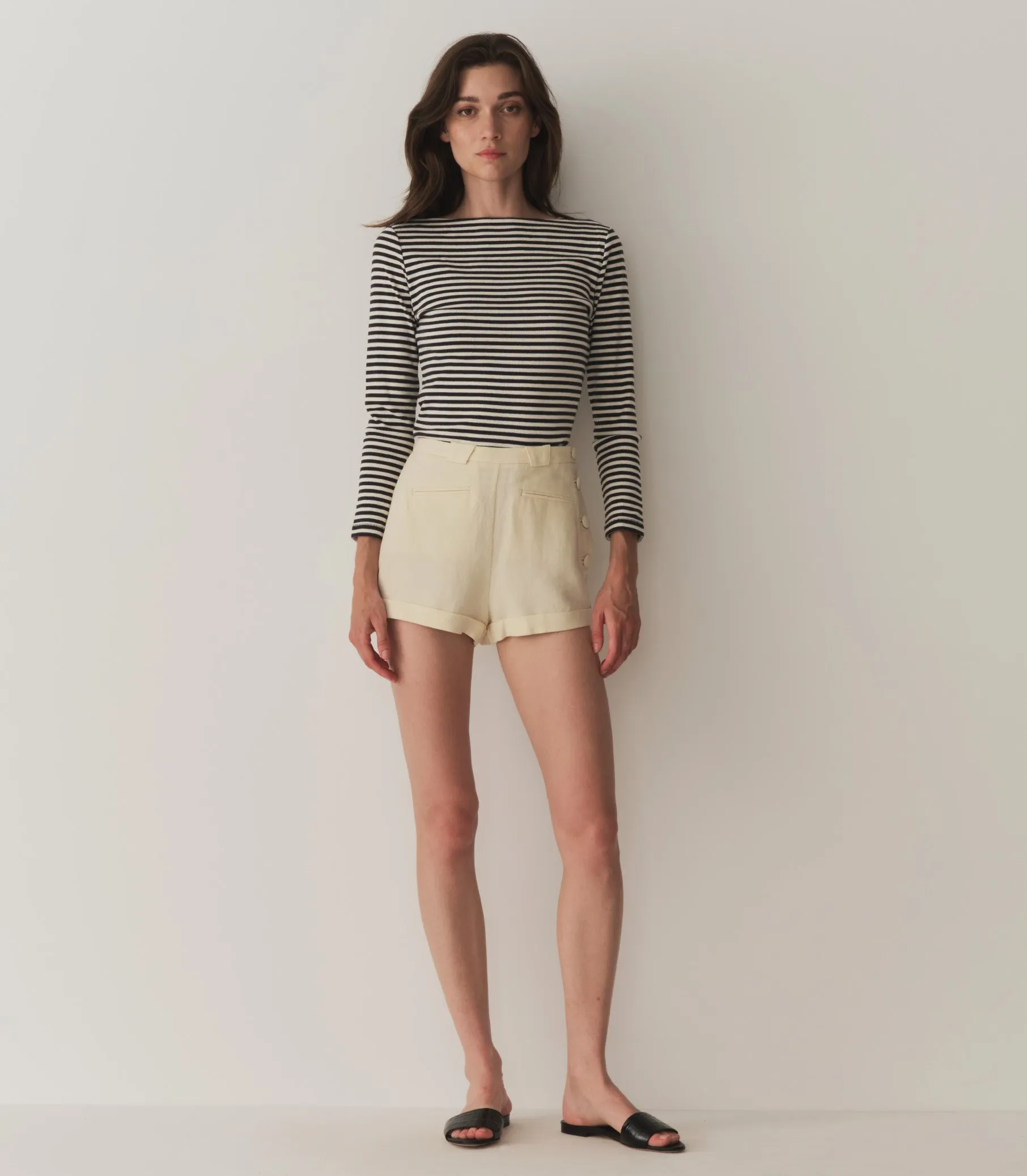 PAULETTE TEE -- NANTUCKET STRIPE sold by Doen product image thumbnail 3