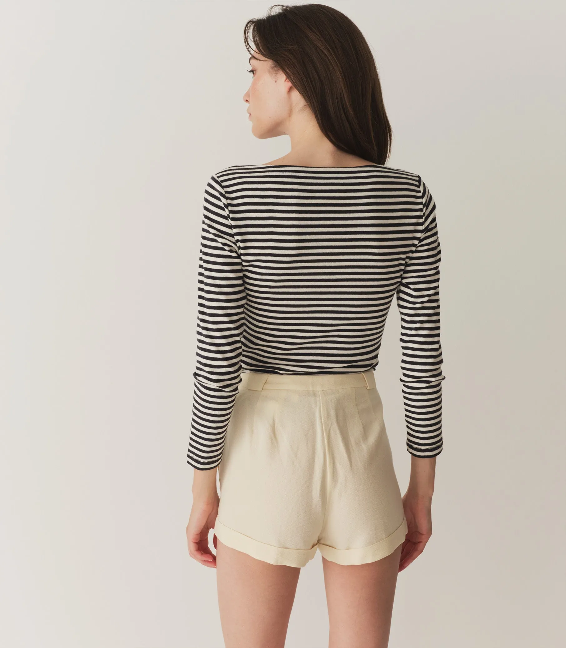 PAULETTE TEE -- NANTUCKET STRIPE sold by Doen product image thumbnail 4