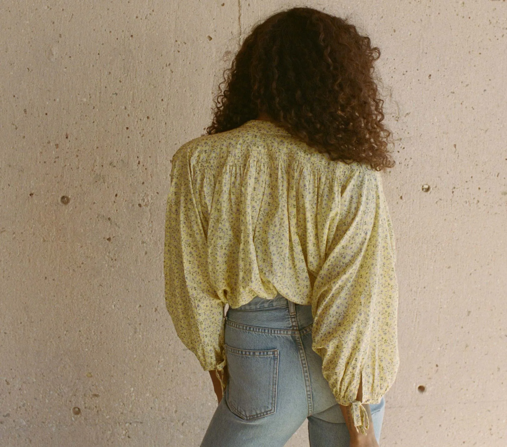 O'KEEFFE TOP -- MOONFLOWER FLORAL sold by Doen product image thumbnail 3