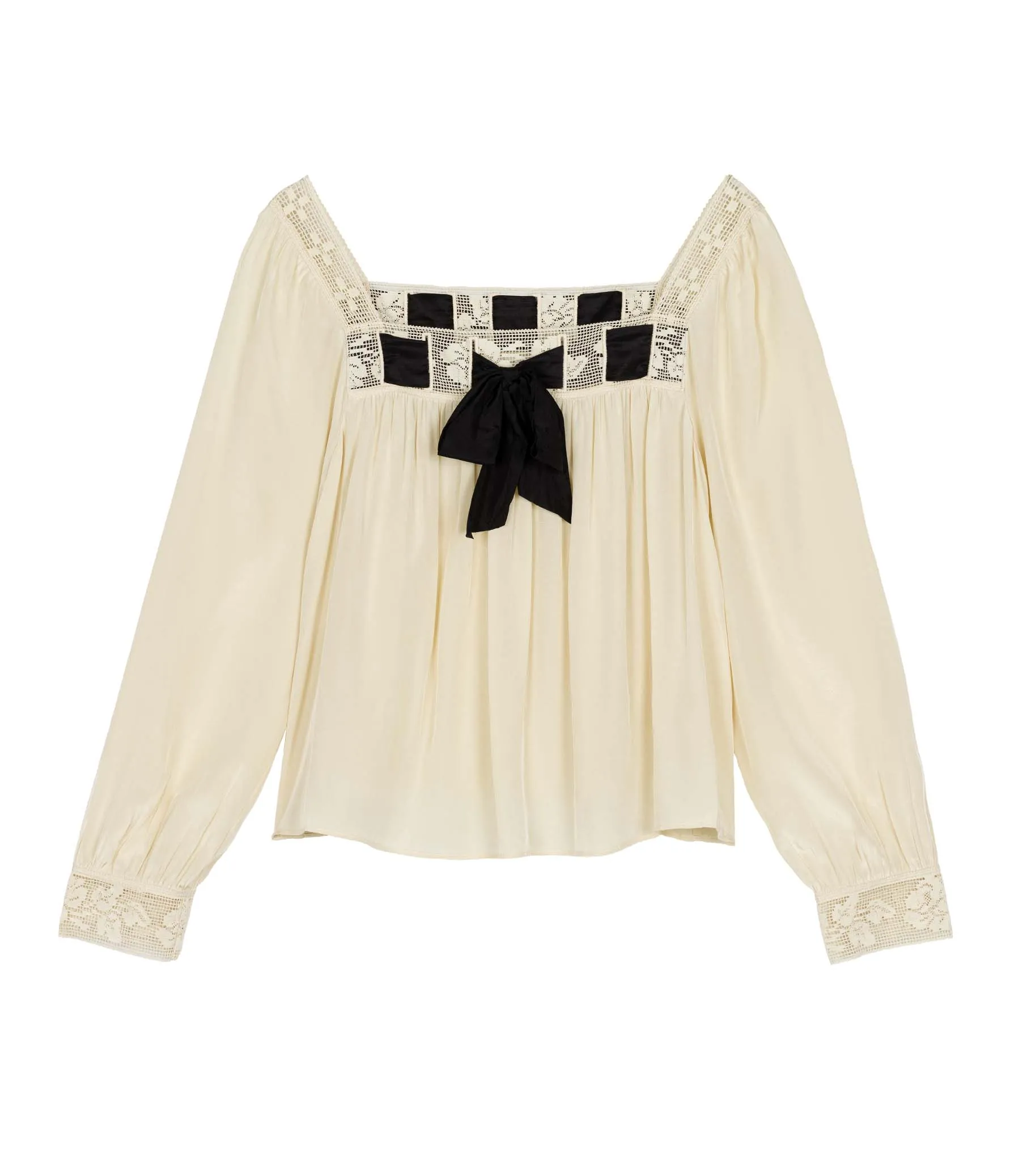 FELI TOP -- MOTHER OF PEARL sold by Doen product image thumbnail 5