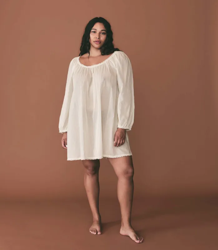 HMD -- TOCCATA NIGHTGOWN -- MAGNOLIA sold by Doen