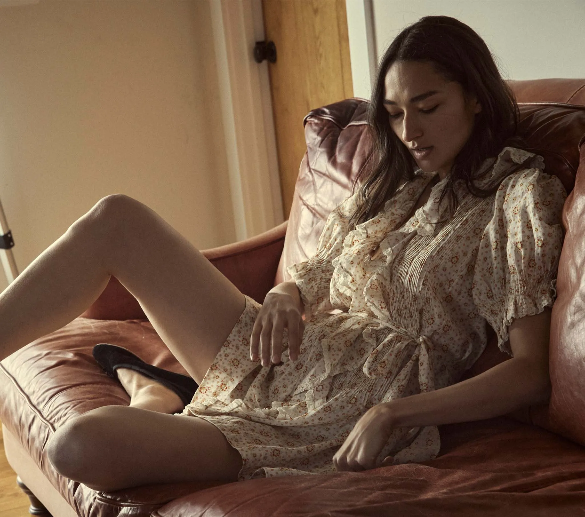 HMD -- PIPER DRESS -- ALABASTER COUNTRYSIDE CALICO sold by Doen product image thumbnail 4