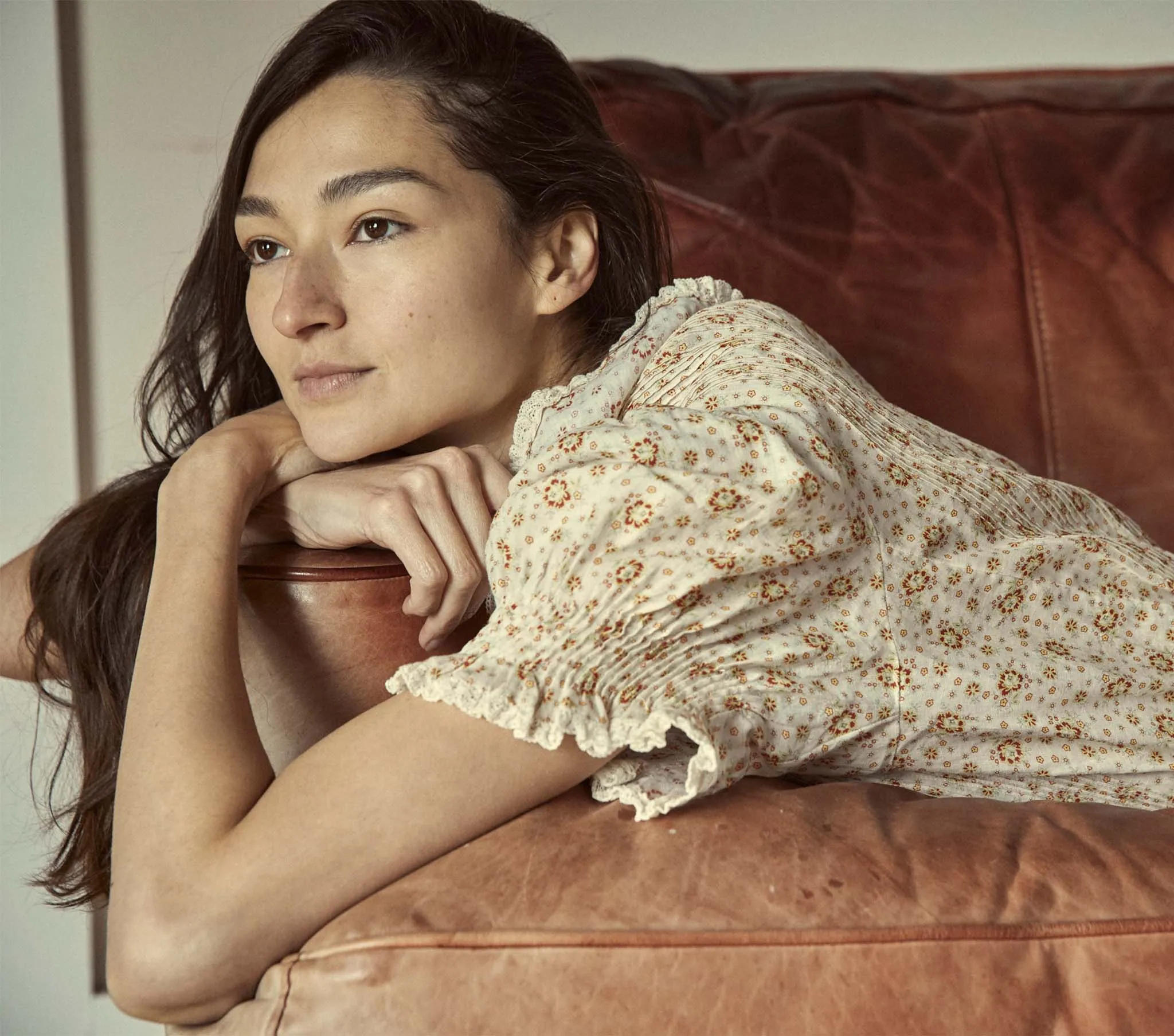 HMD -- PIPER DRESS -- ALABASTER COUNTRYSIDE CALICO sold by Doen product image thumbnail 2