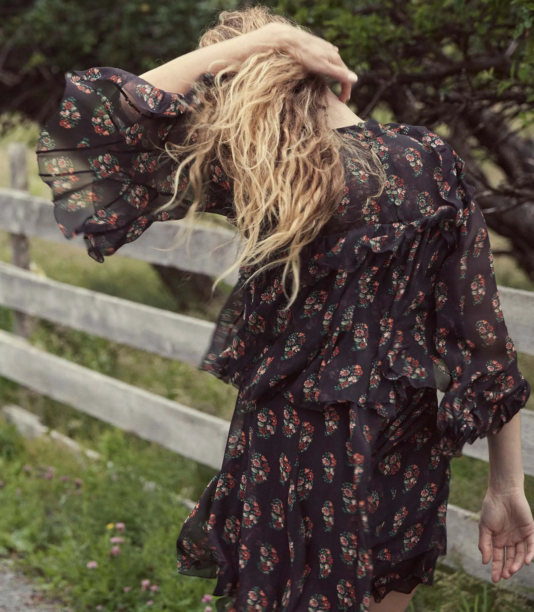 ALETTE DRESS -- PAISLEY BOUQUET sold by Doen product image thumbnail 4