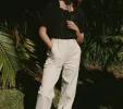 HMD -- WALKER PANT -- NUTMILK sold by Doen
