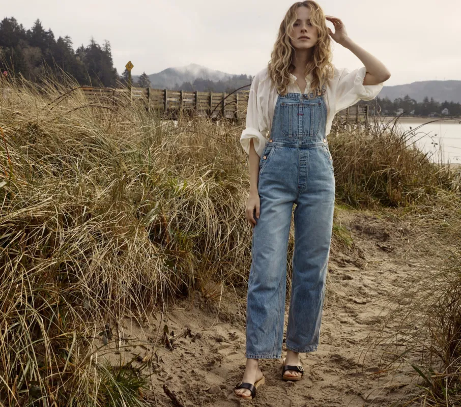 HMD -- MYRTLE OVERALL -- BISCAY WASH made by Doen