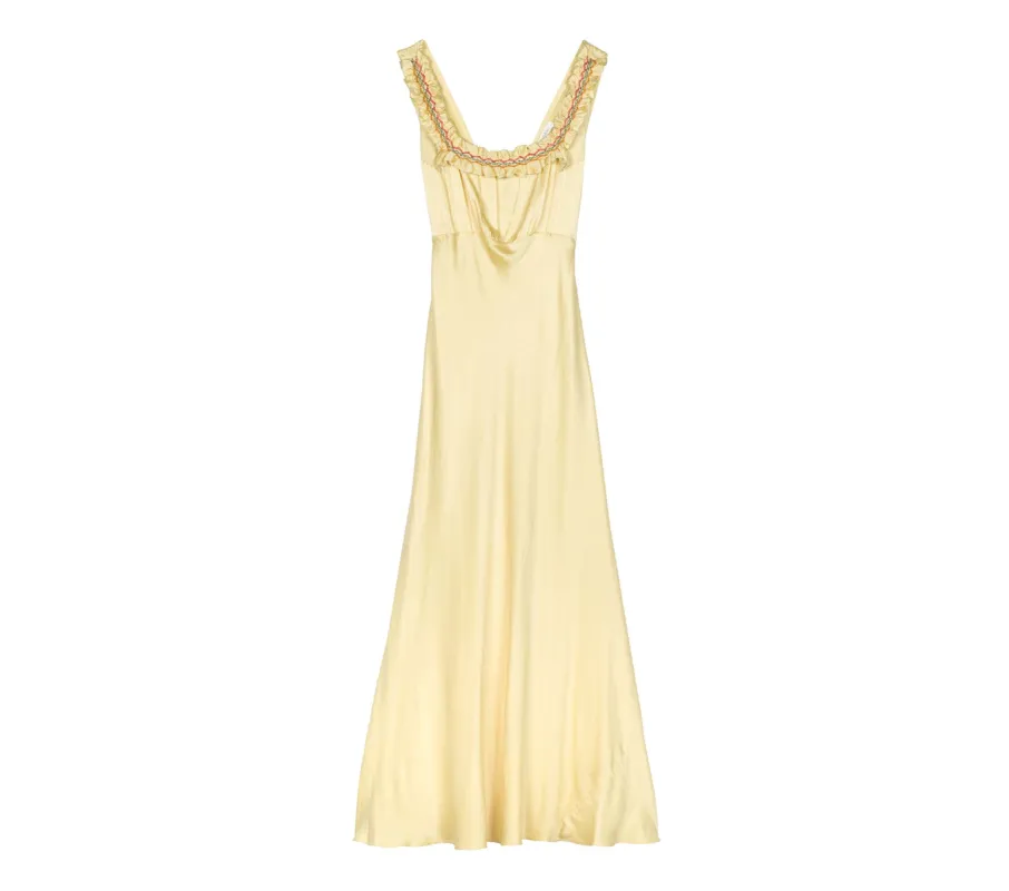 HMD -- NOLA DRESS -- SUNFADED YELLOW sold by Doen