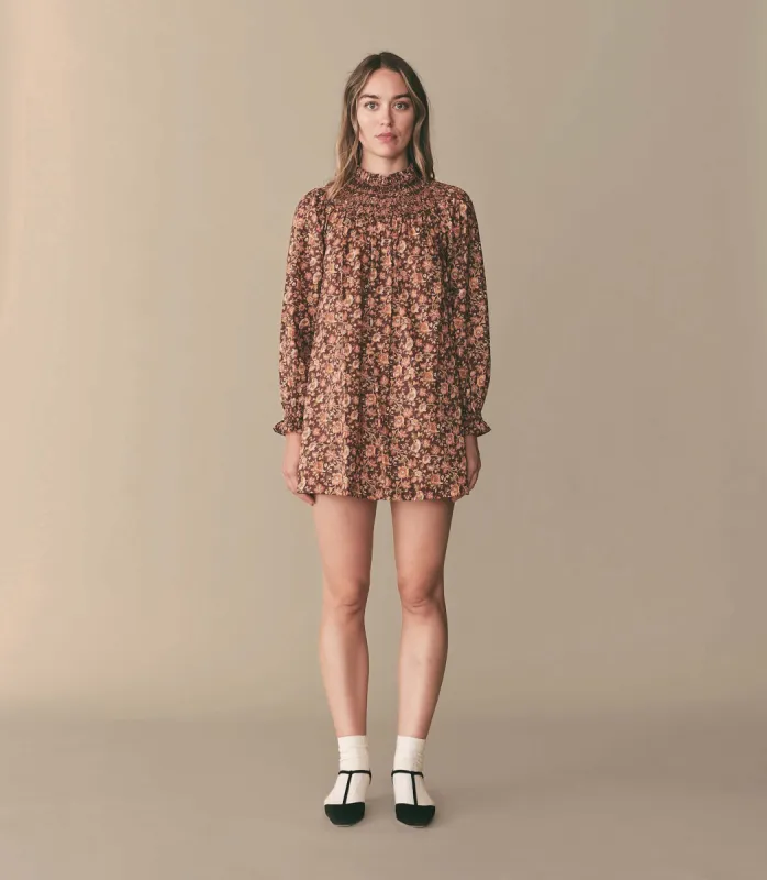 HMD -- IDALIE DRESS -- MULBERRY VINE FLORAL sold by Doen