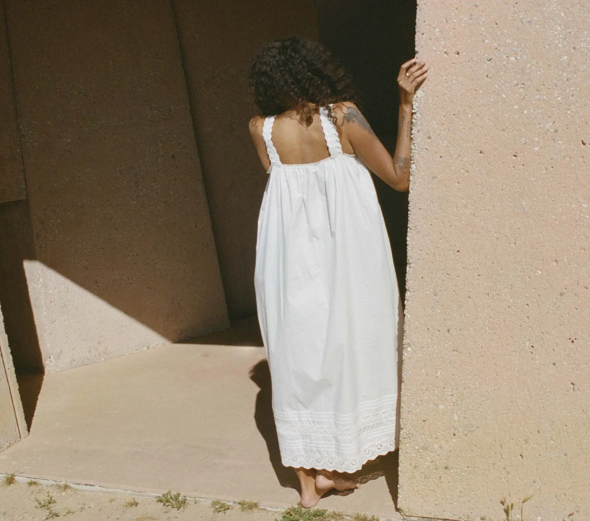 HMD -- YSELDA DRESS -- SALT sold by Doen product image thumbnail 4