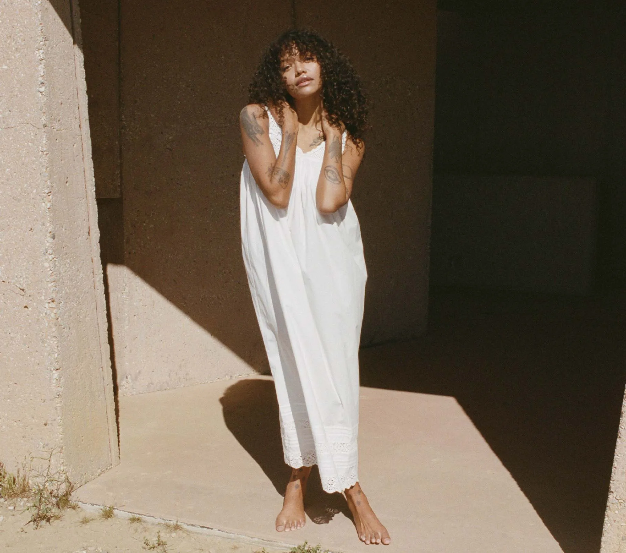 HMD -- YSELDA DRESS -- SALT sold by Doen product image thumbnail 2