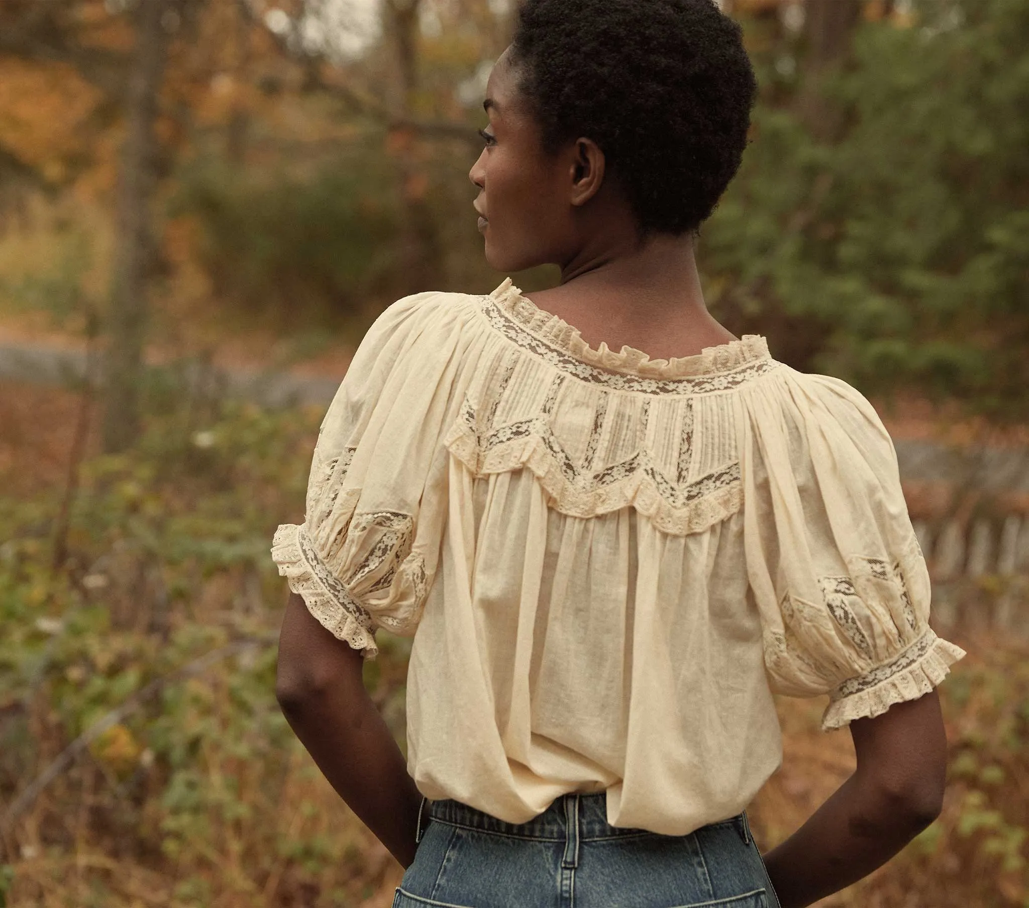 HMD -- EYRE TOP -- ALABASTER sold by Doen product image thumbnail 2