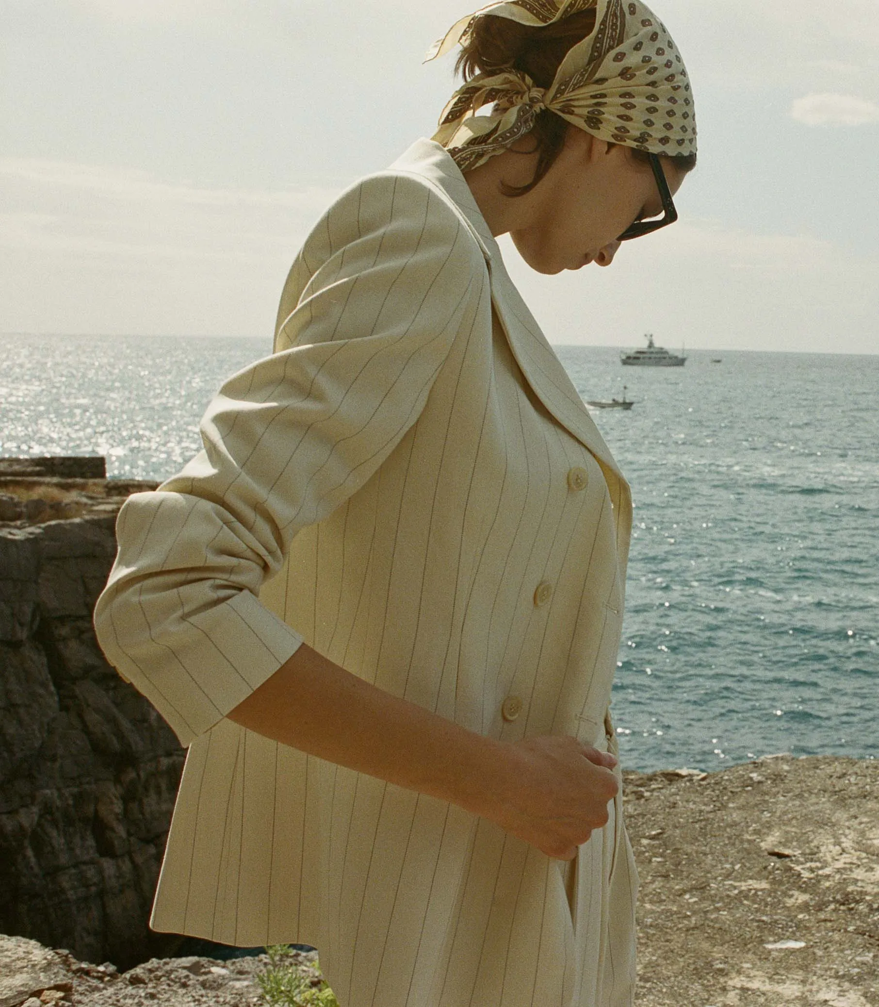 HARRISON JACKET -- GESSATO STRIPE sold by Doen product image thumbnail 5